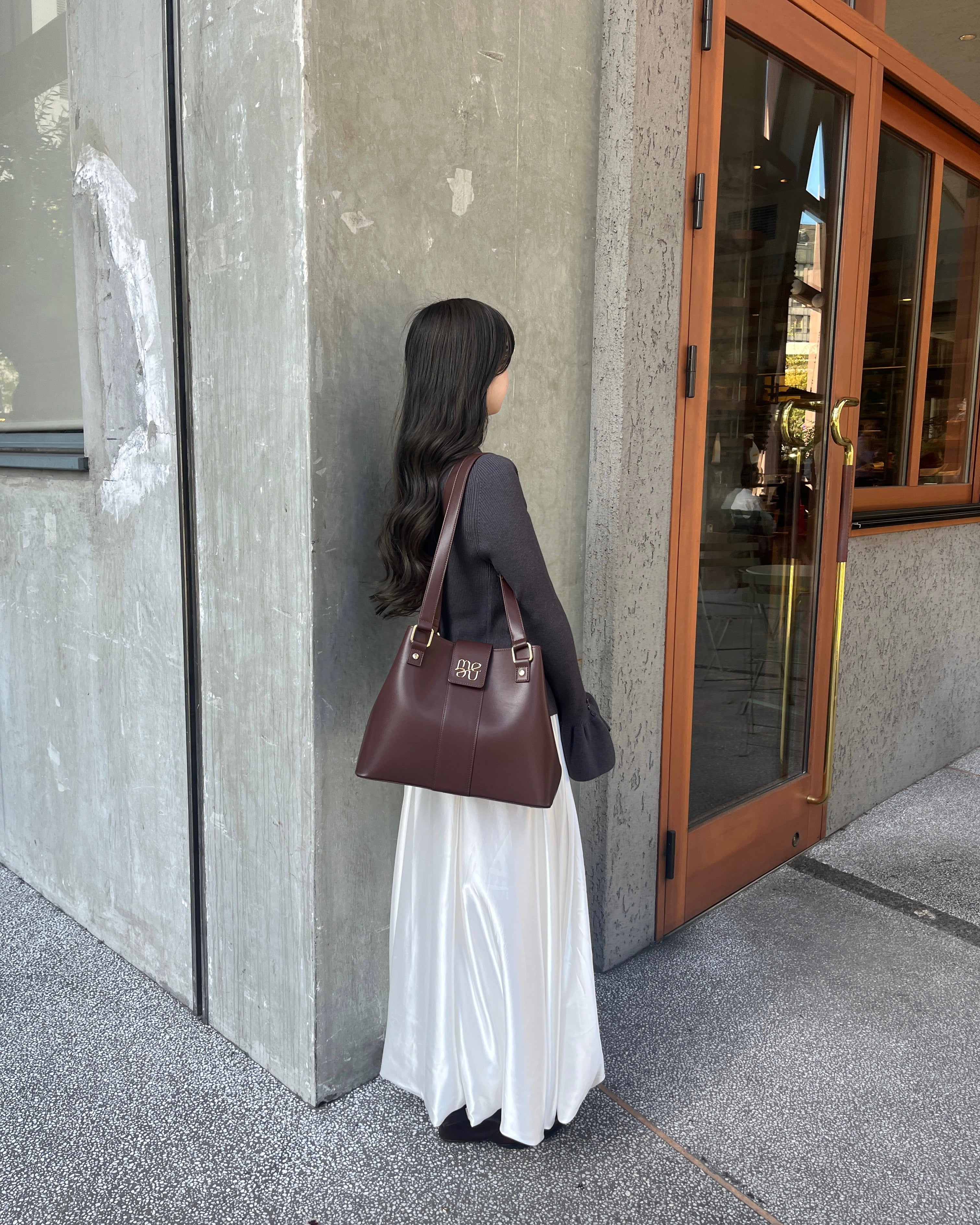 2way A4 logo belt bag