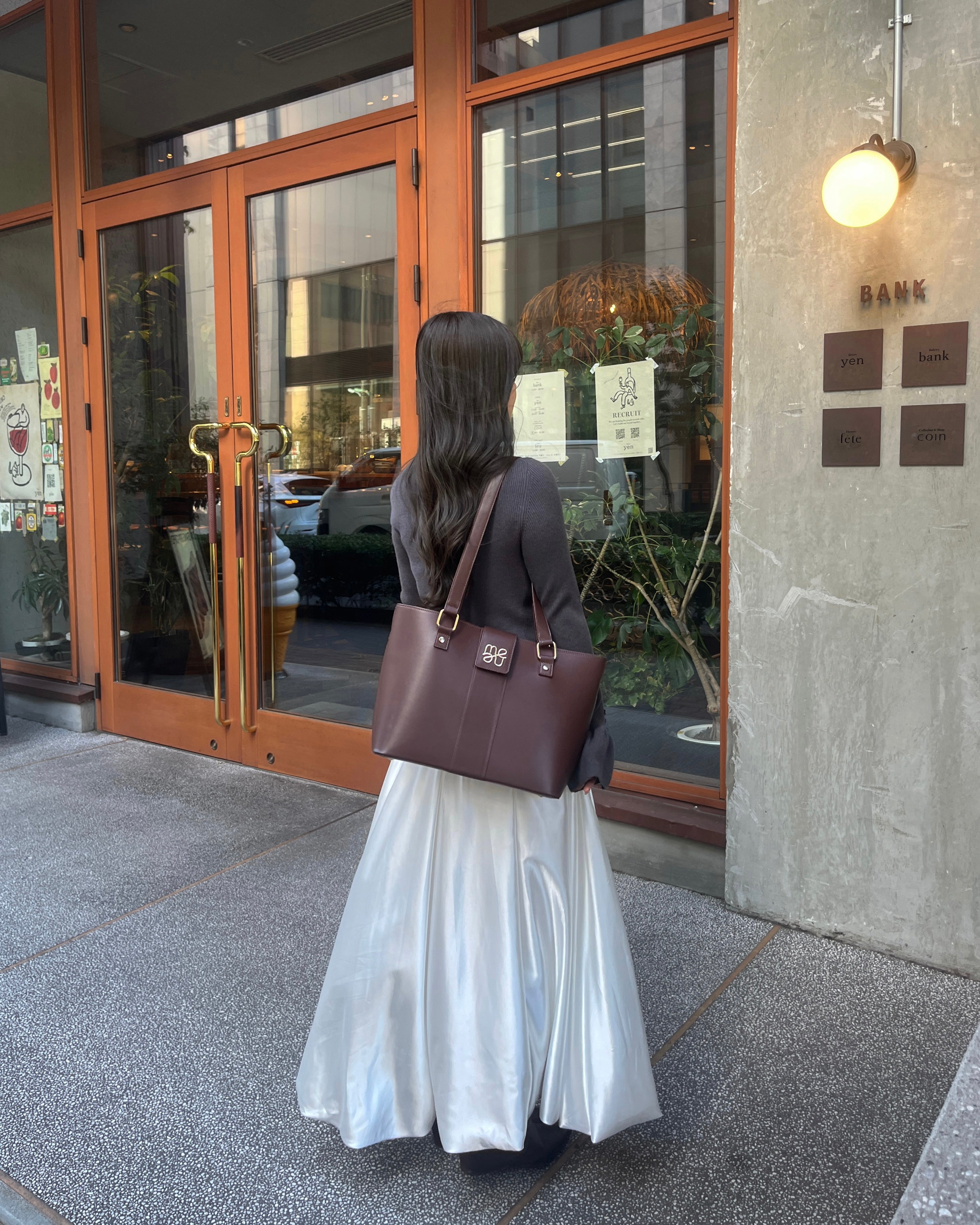 2way A4 logo belt bag