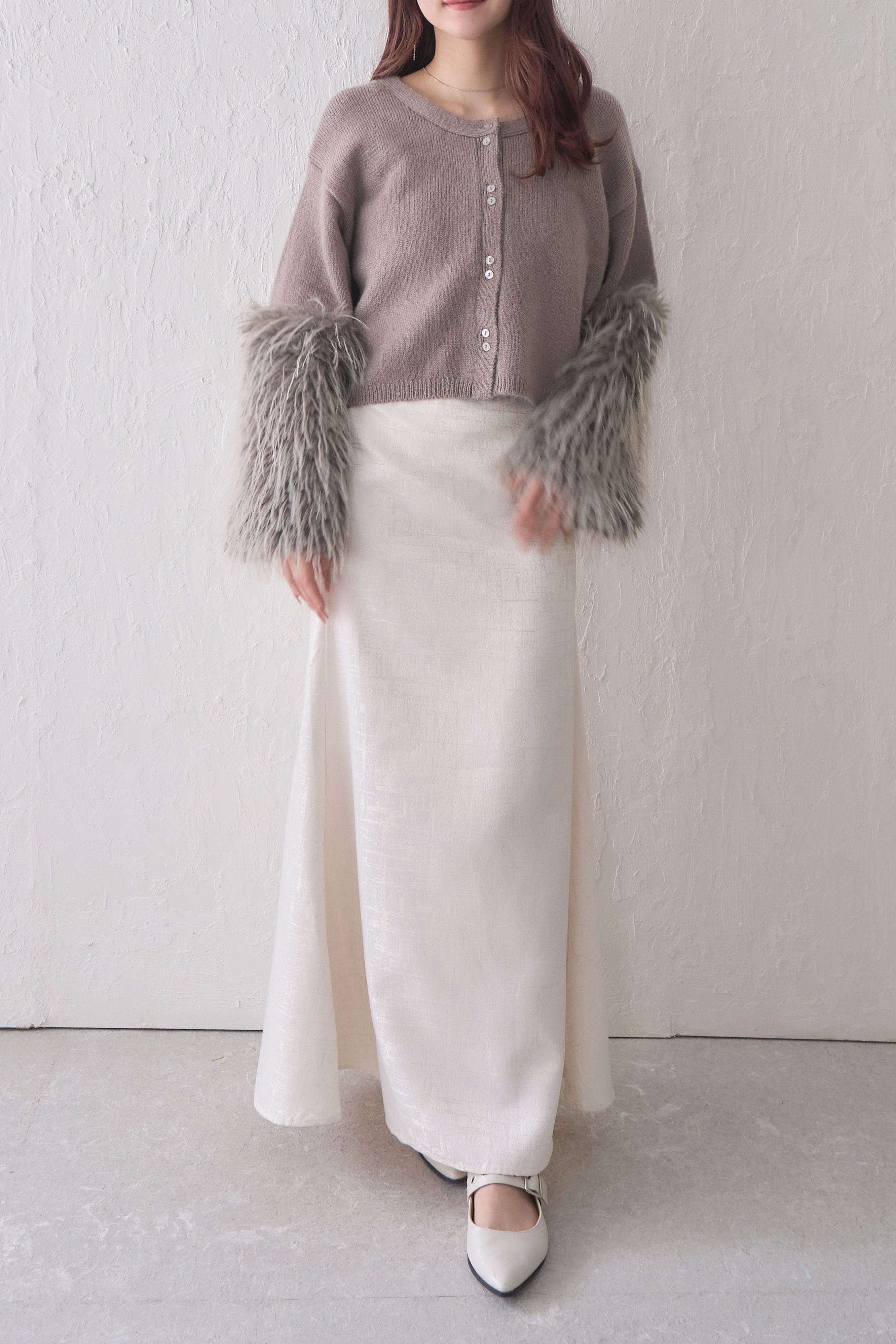 model:162cm / アイボリーM(1)