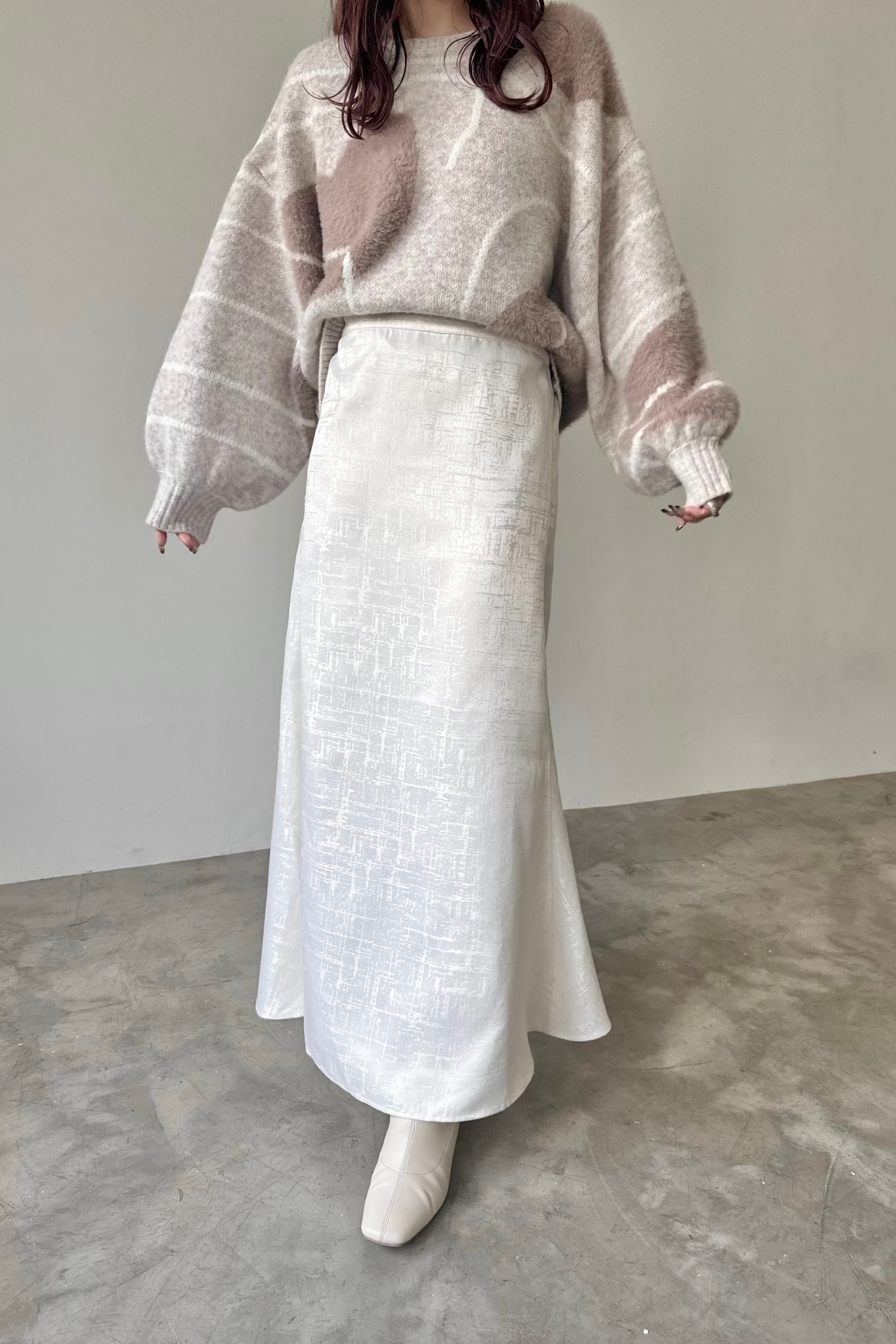 model:162cm / アイボリーM(1)