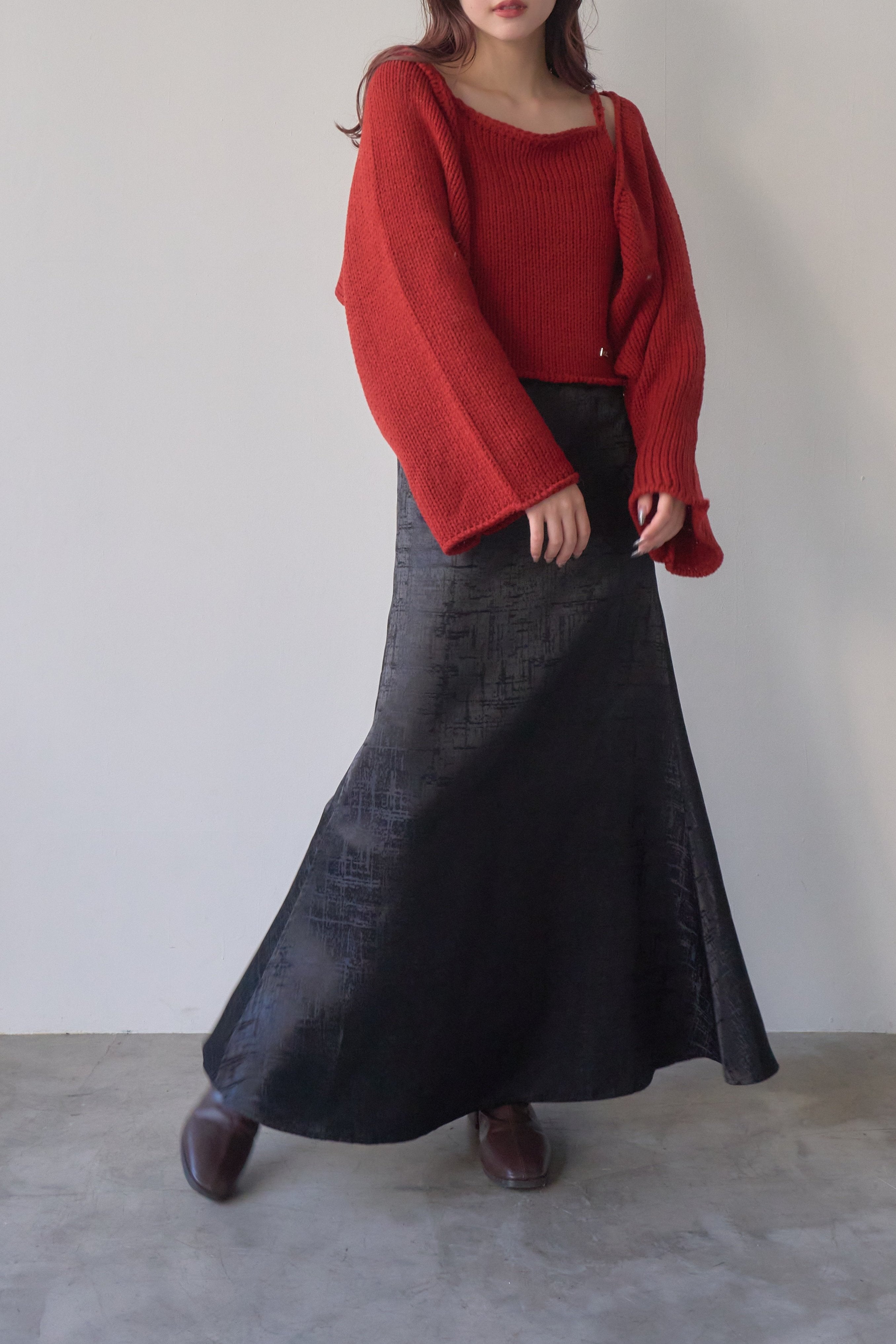 model:162cm / ブラックM(1)