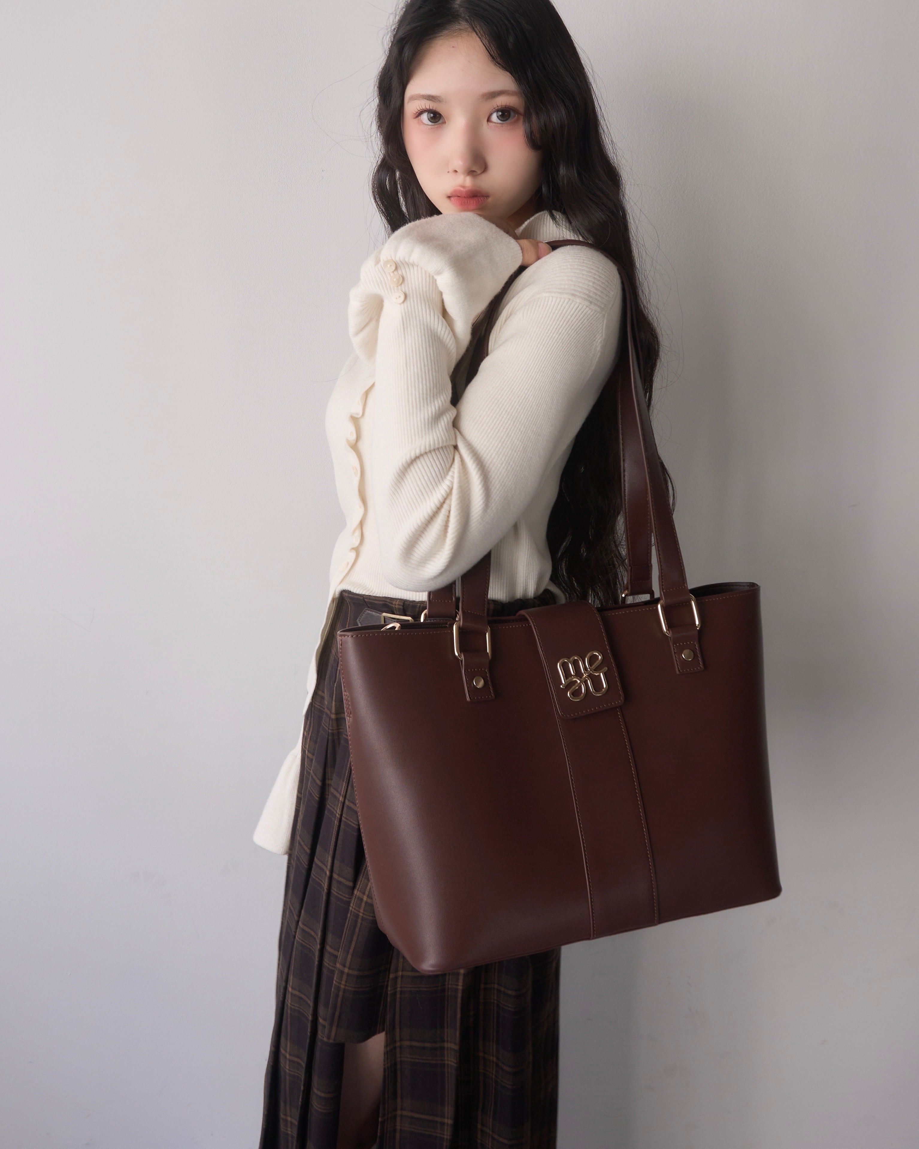 2way A4 logo belt bag