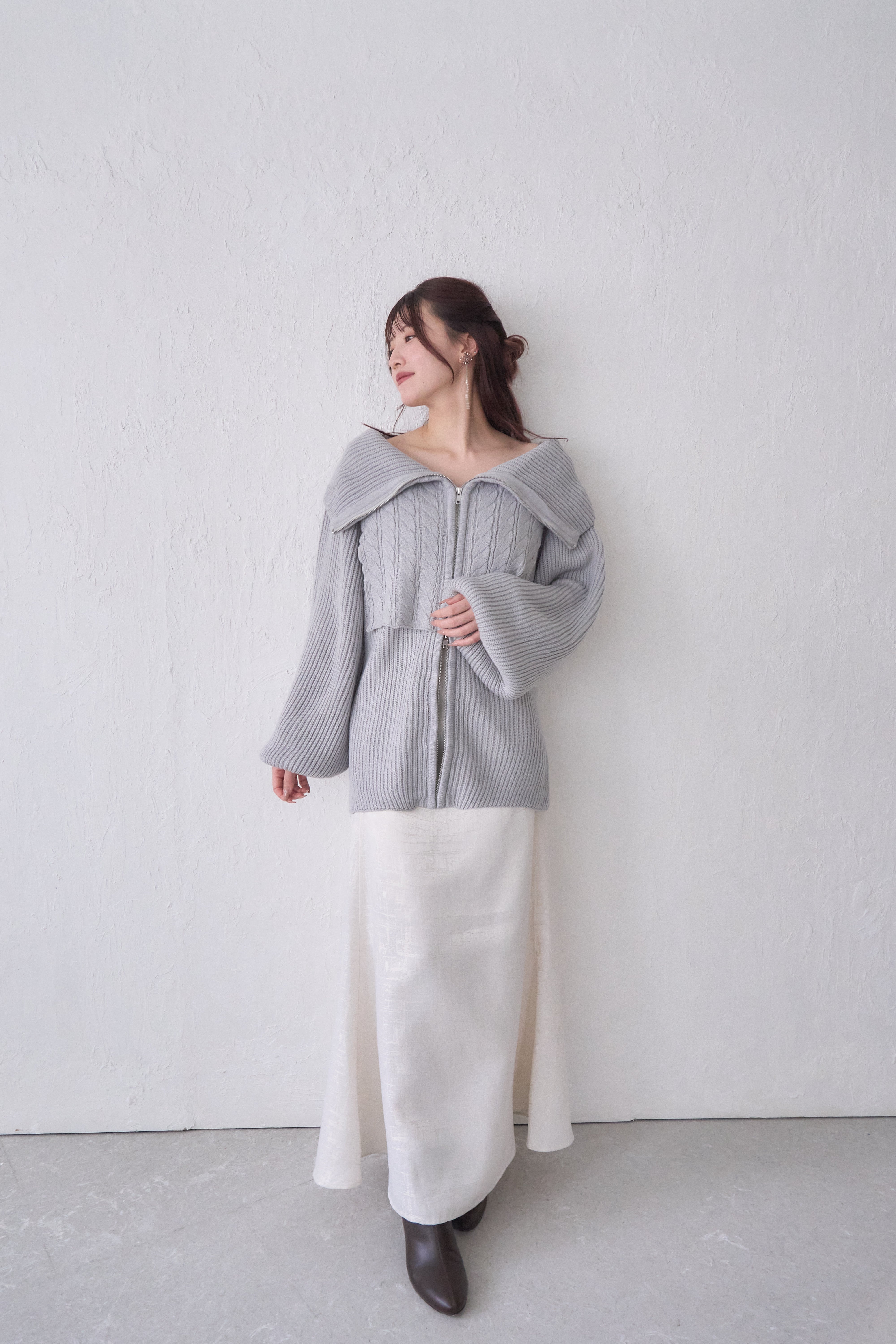 model:162cm / アイボリーM(1)