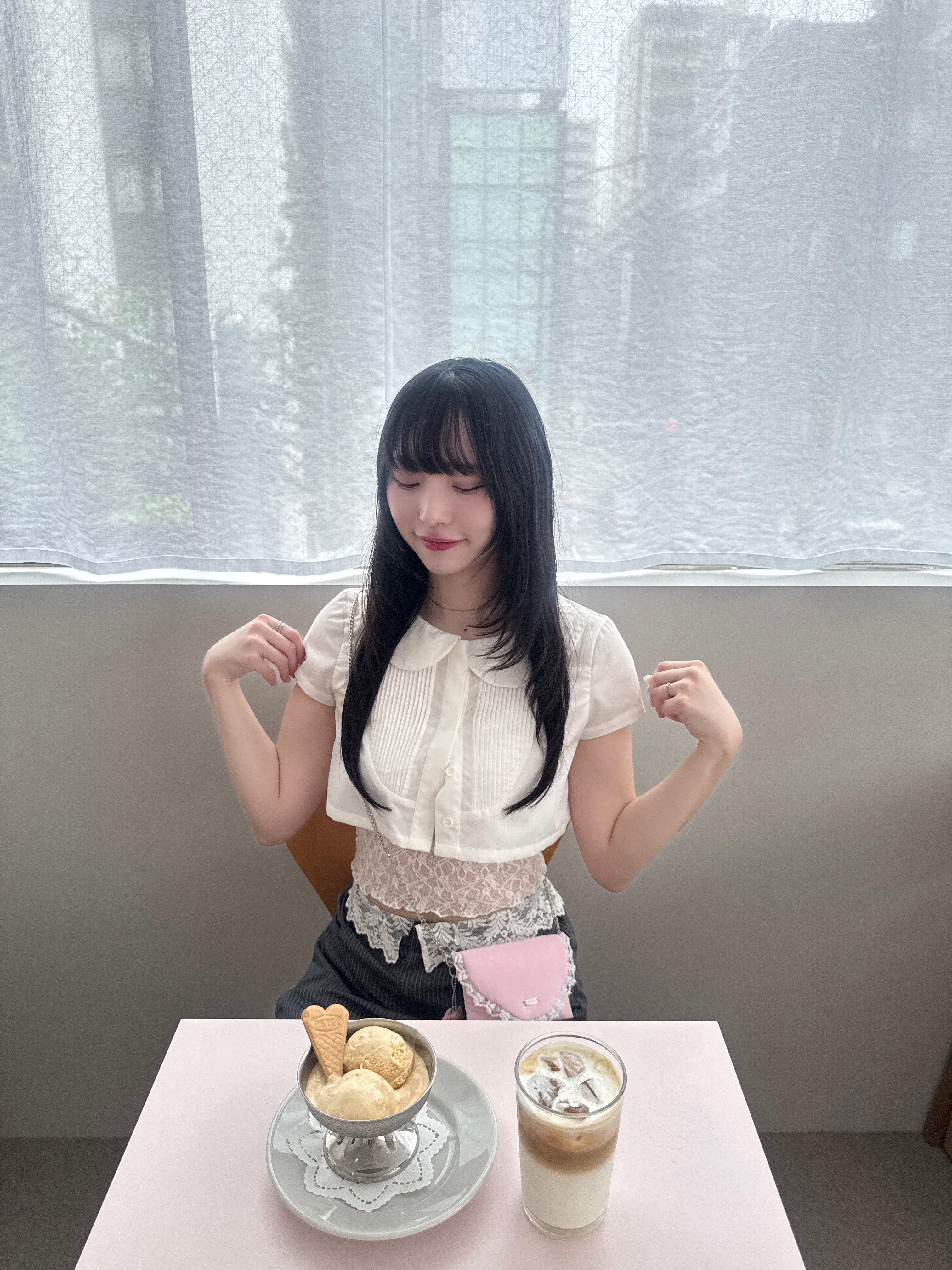 チェーンレースミニポシェット