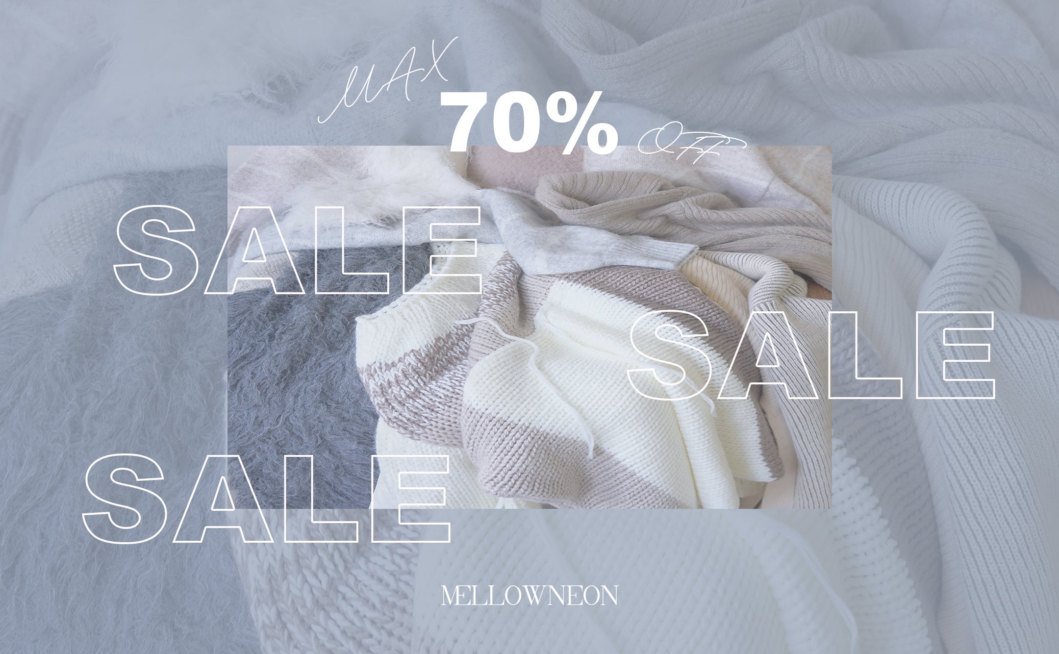 MAX 70%OFF SALE