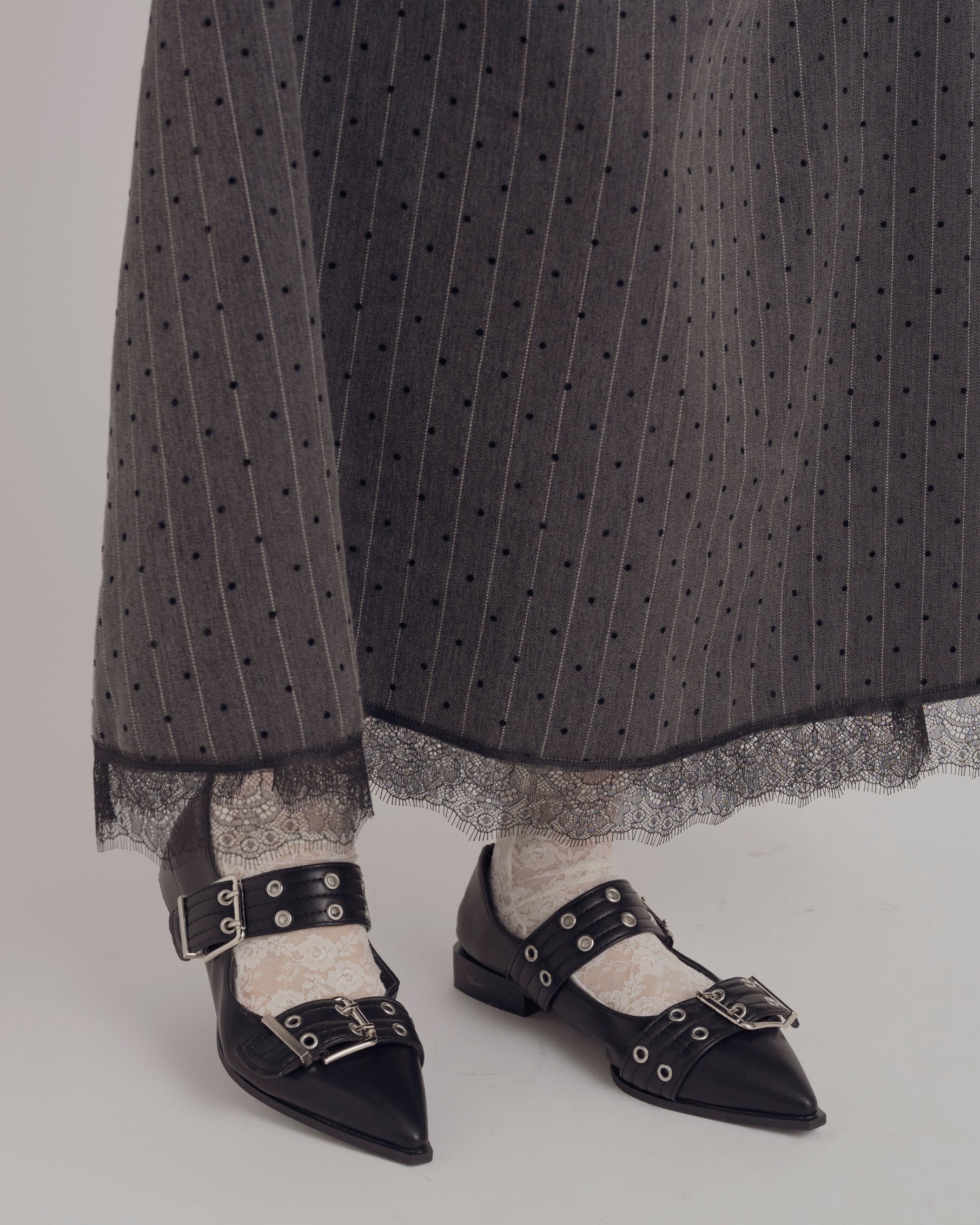 ダブルベルトシューズ