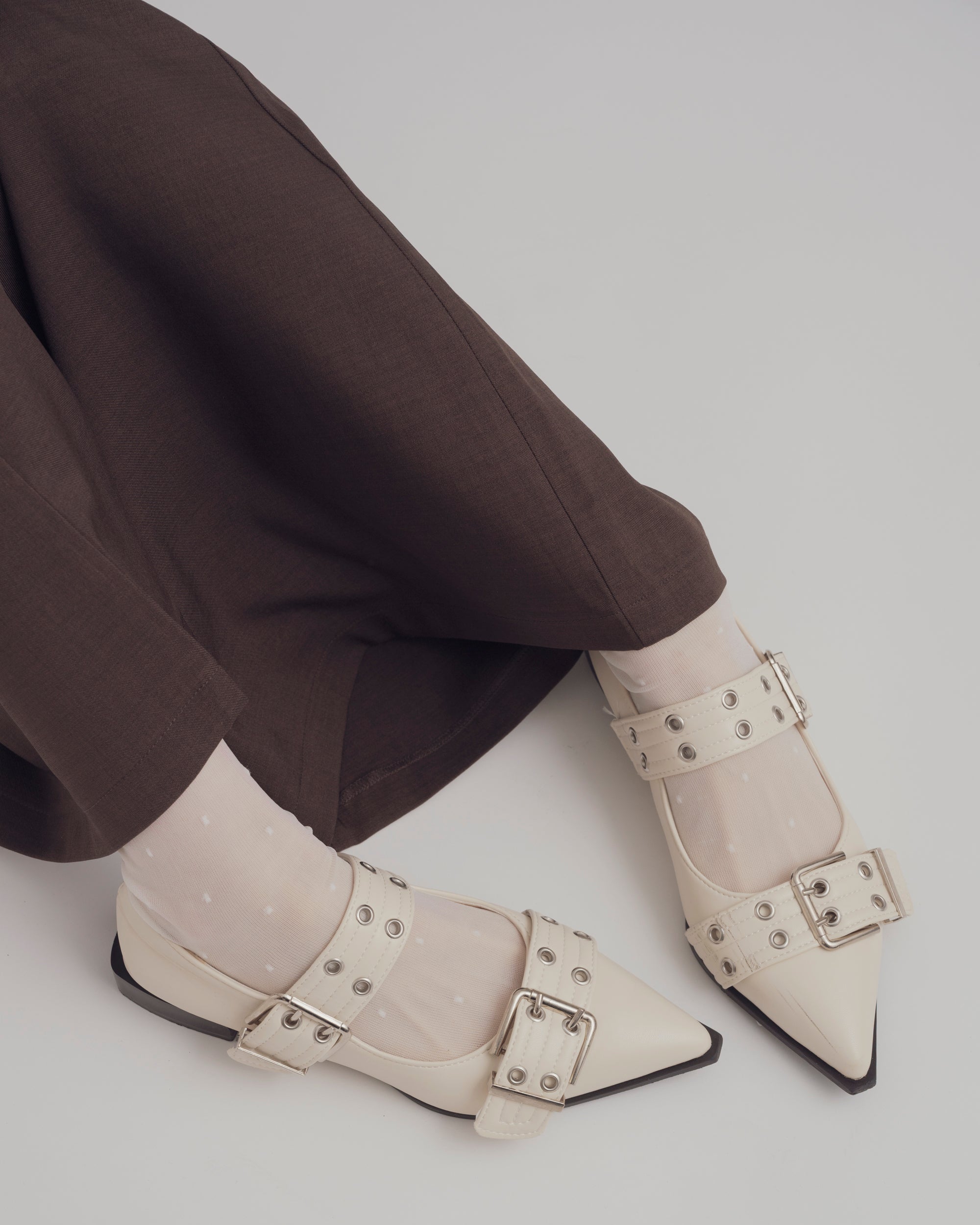 ダブルベルトシューズ