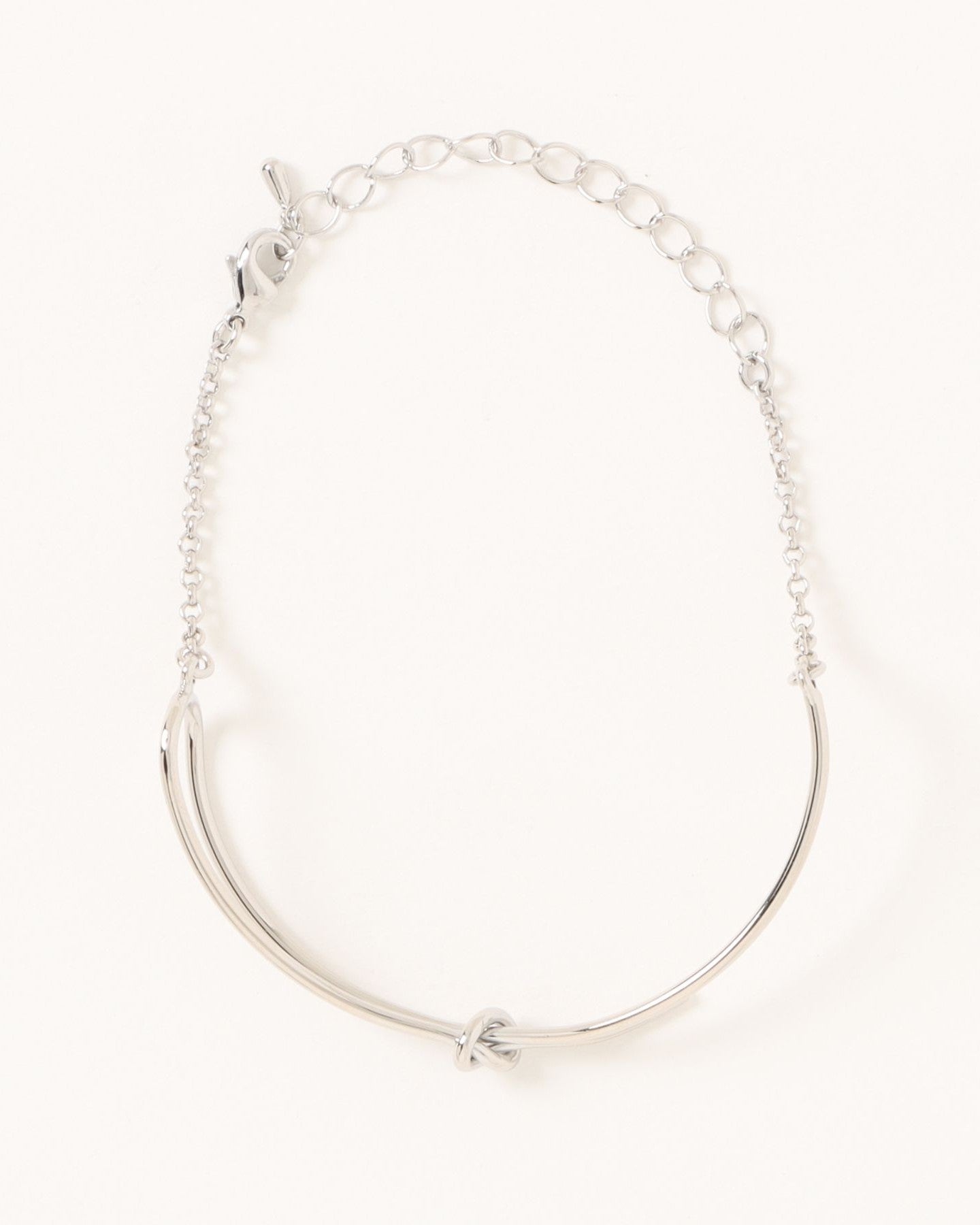 Knot Design Choker Necklace