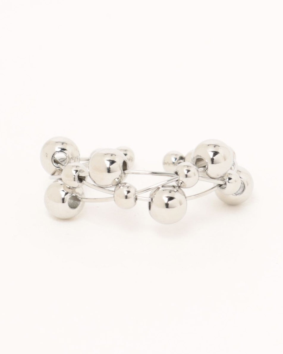 Random Bubble Metal Ring