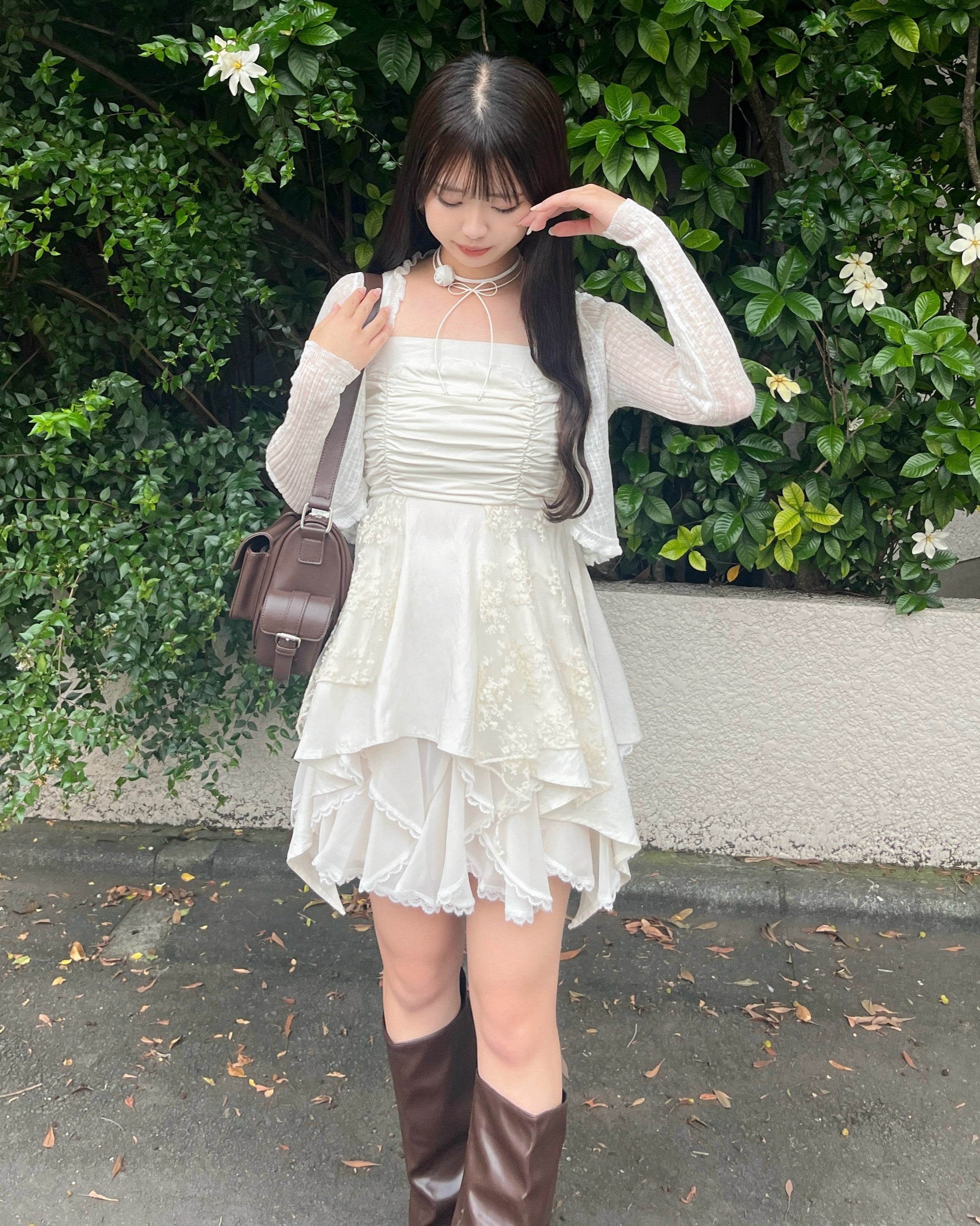 model:154cm/ライトベージュ