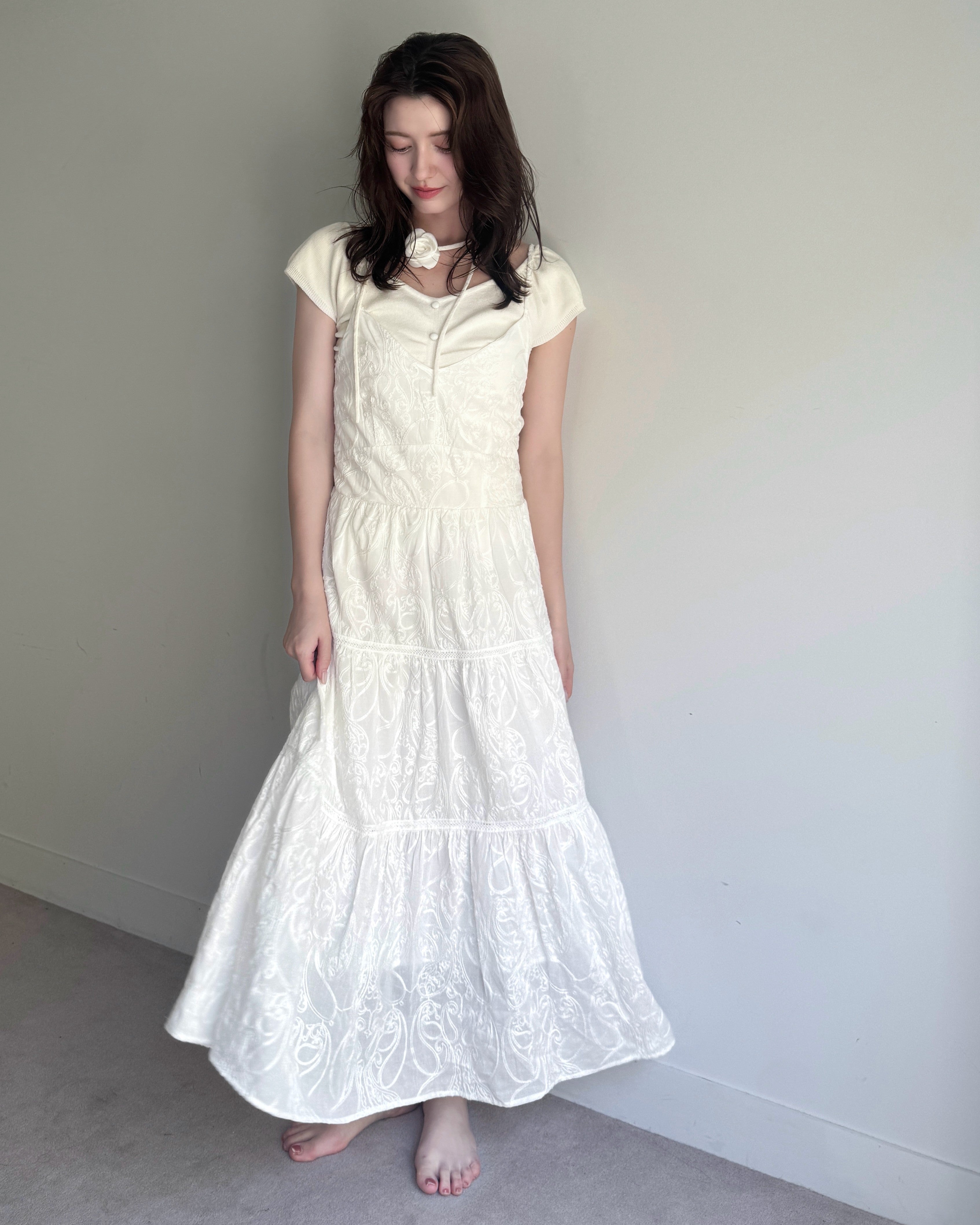 model:155cm/ホワイト