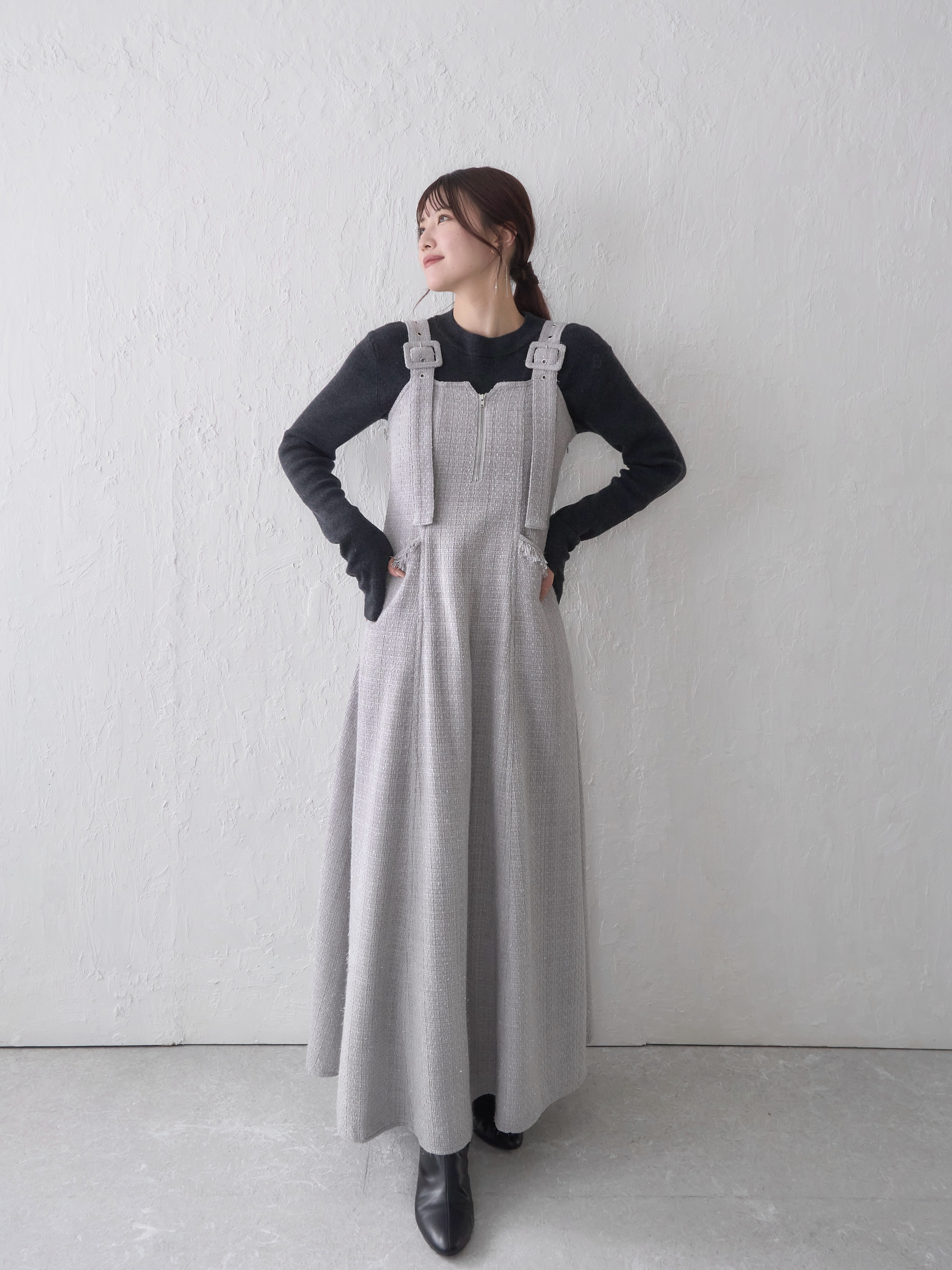 model:162cm/グレーM(1)