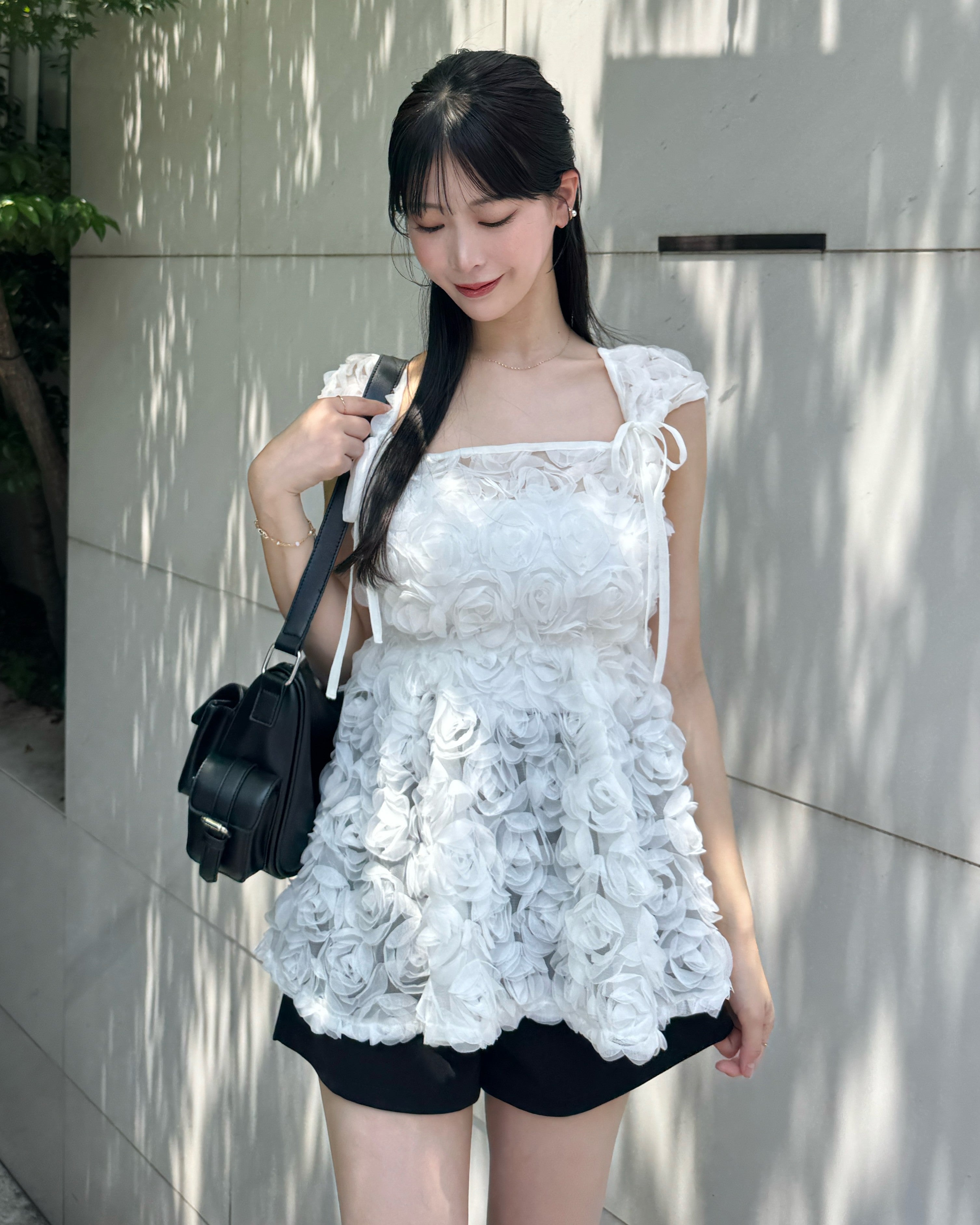 model:164cm/オフホワイト