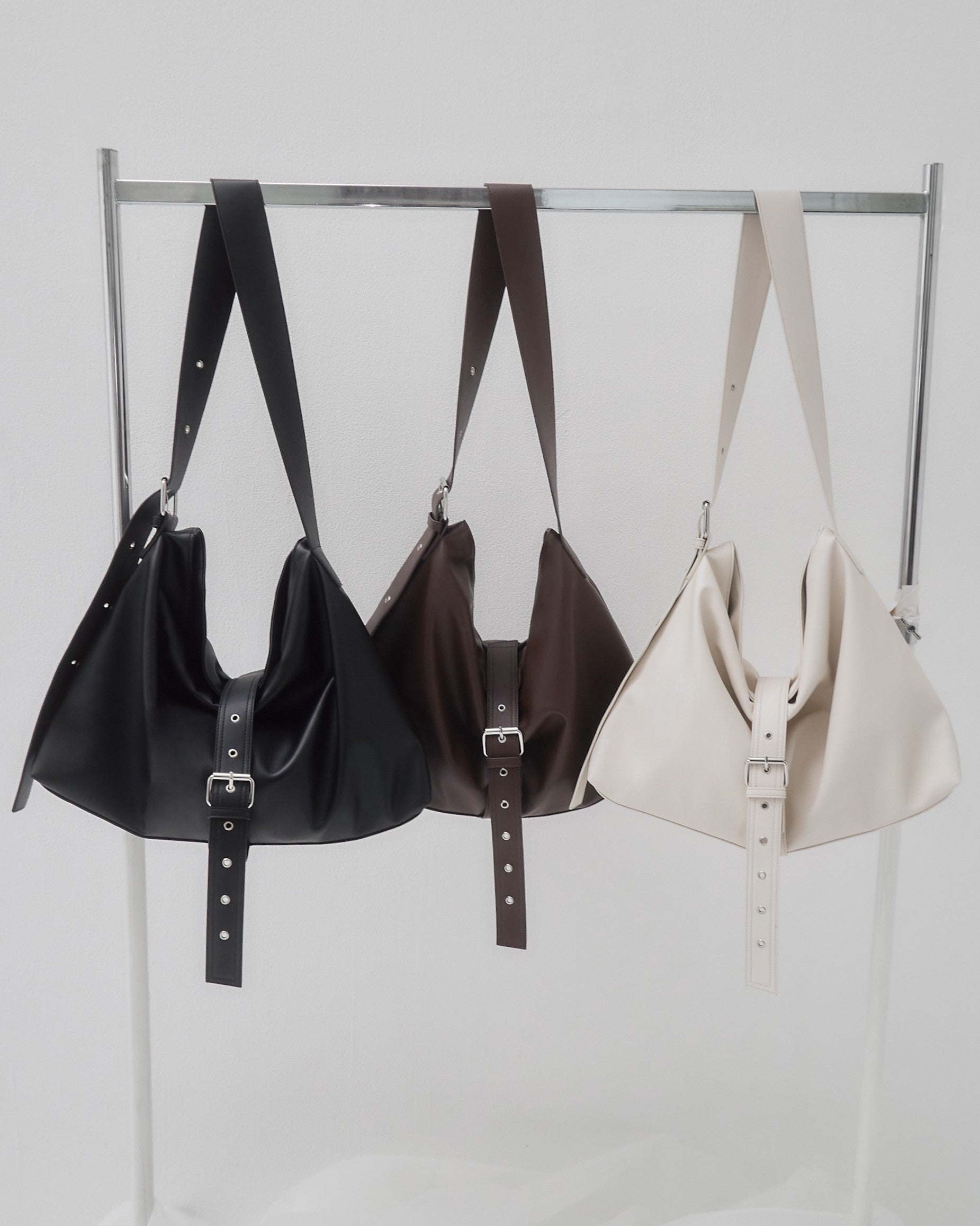 A4 belt synthetic leather bag
