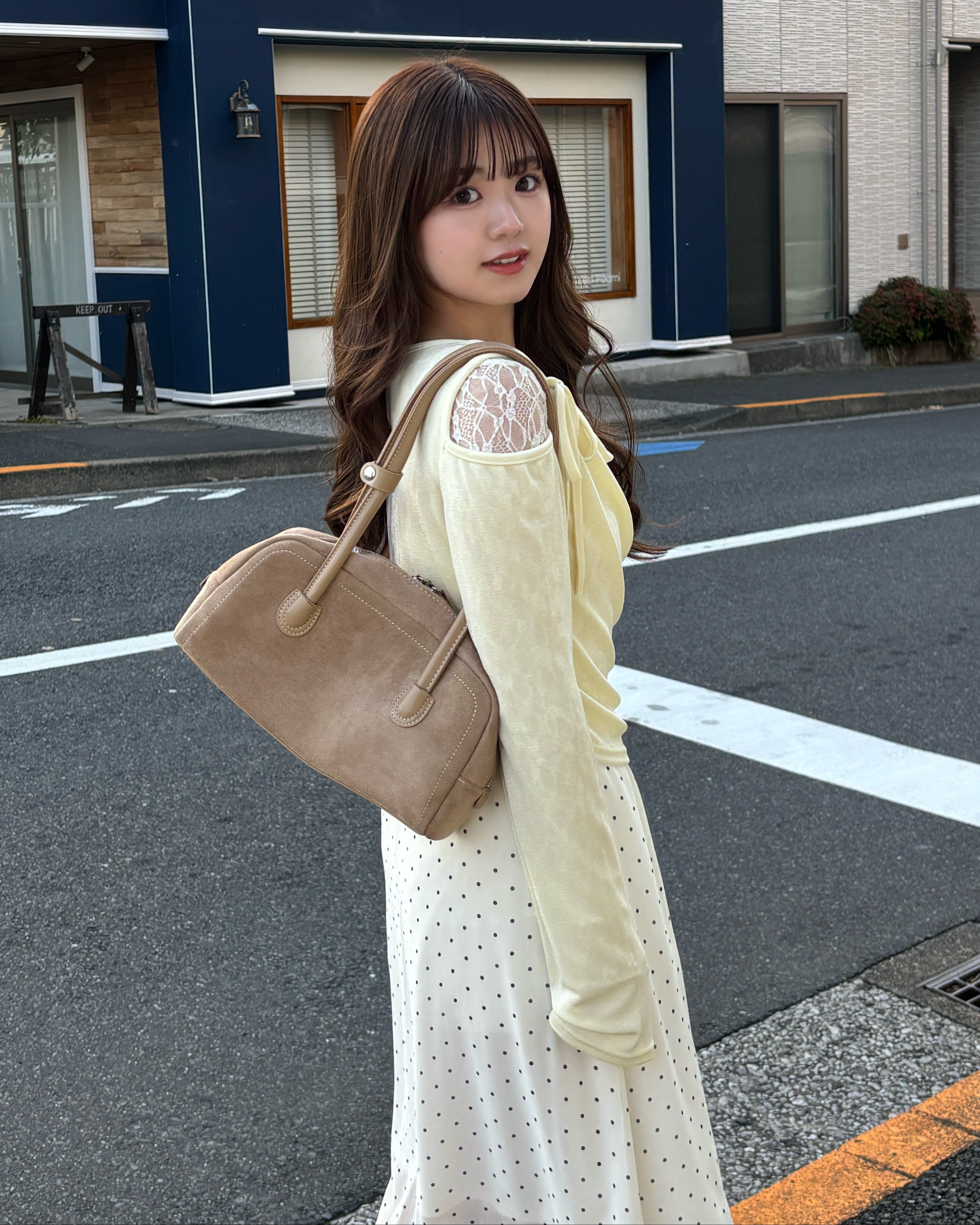 【一部予約】チェック＆ドットシアーフリルスカート