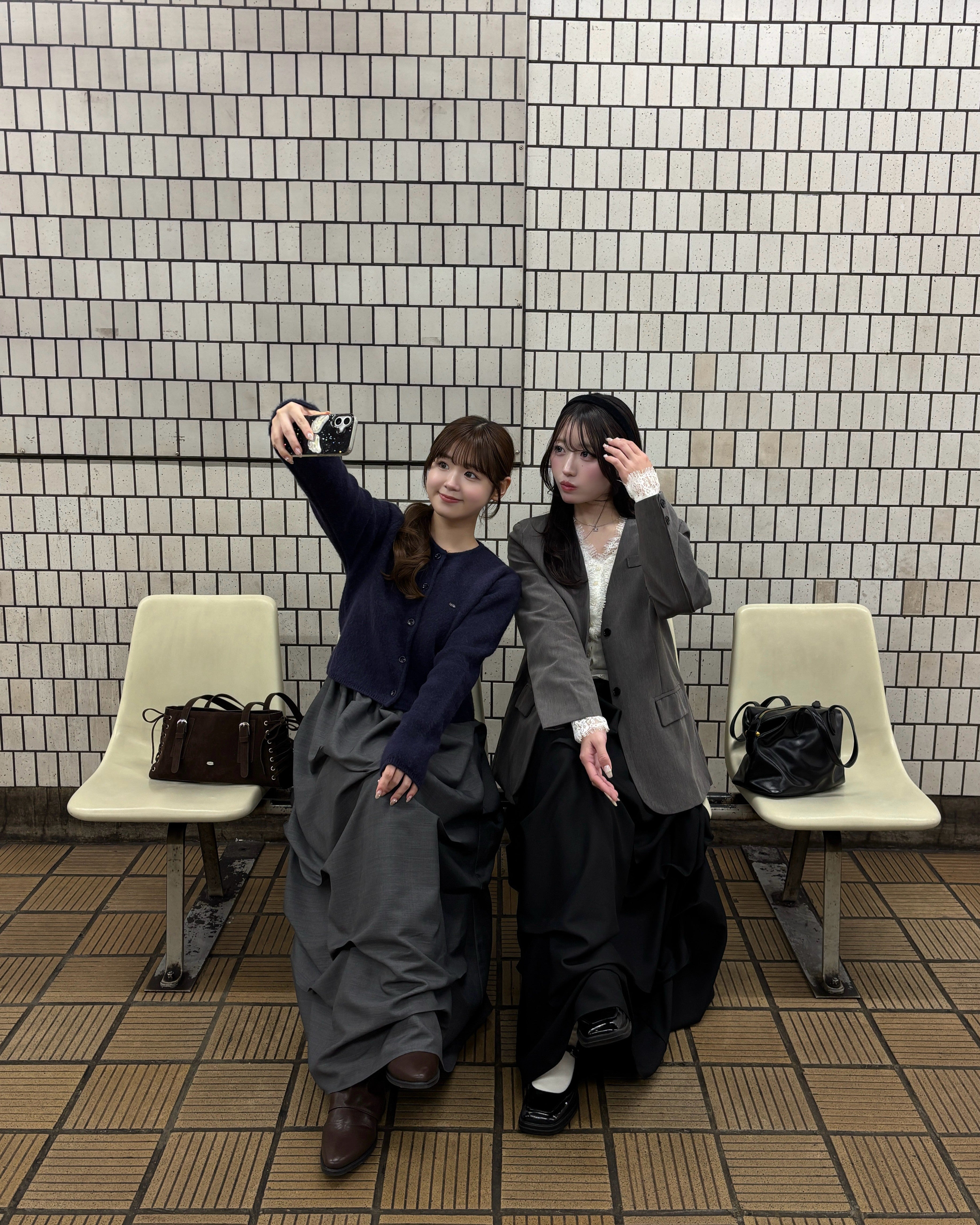 【予約】リボンタイノーカラージャケット