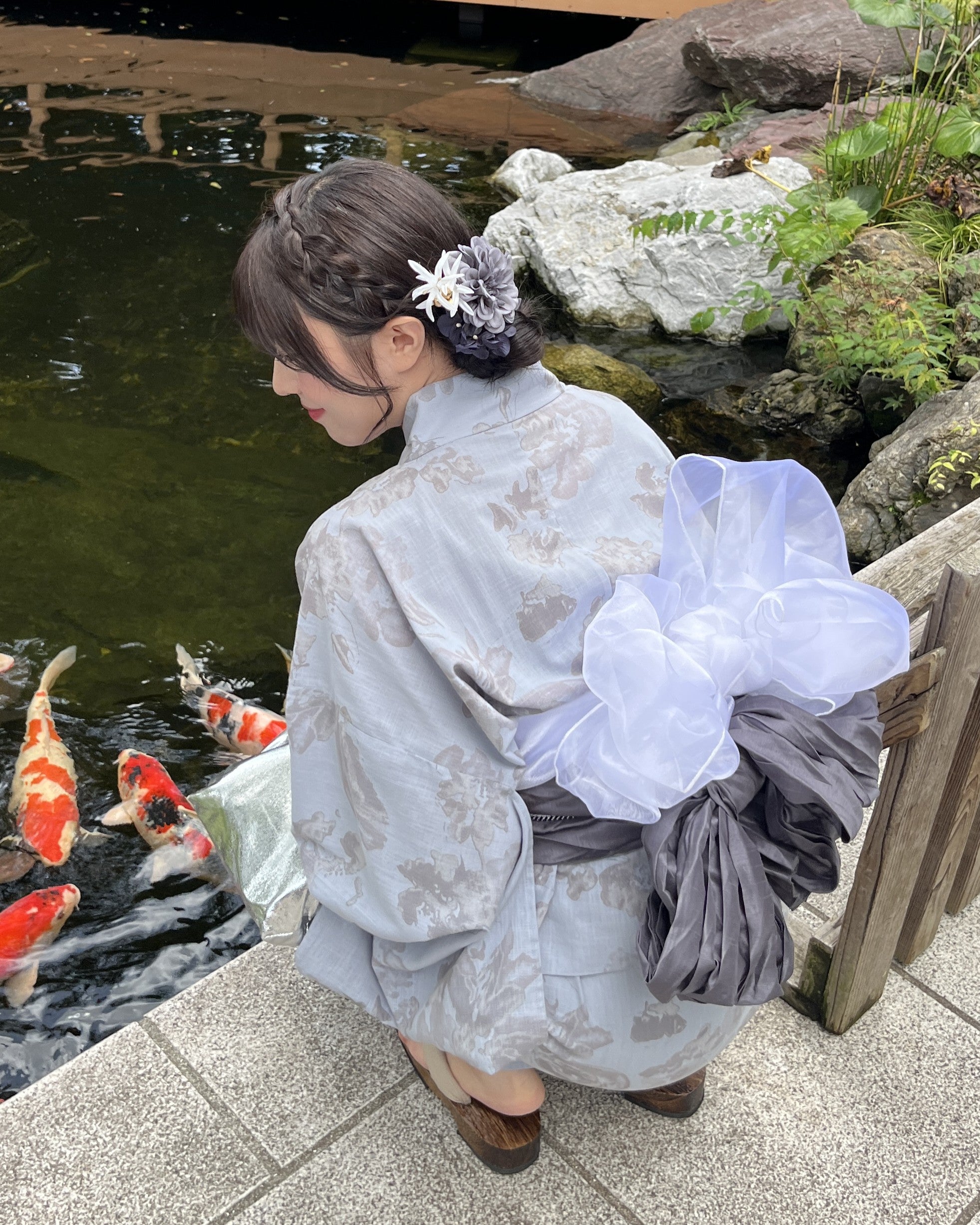 セパレート浴衣/帯セット