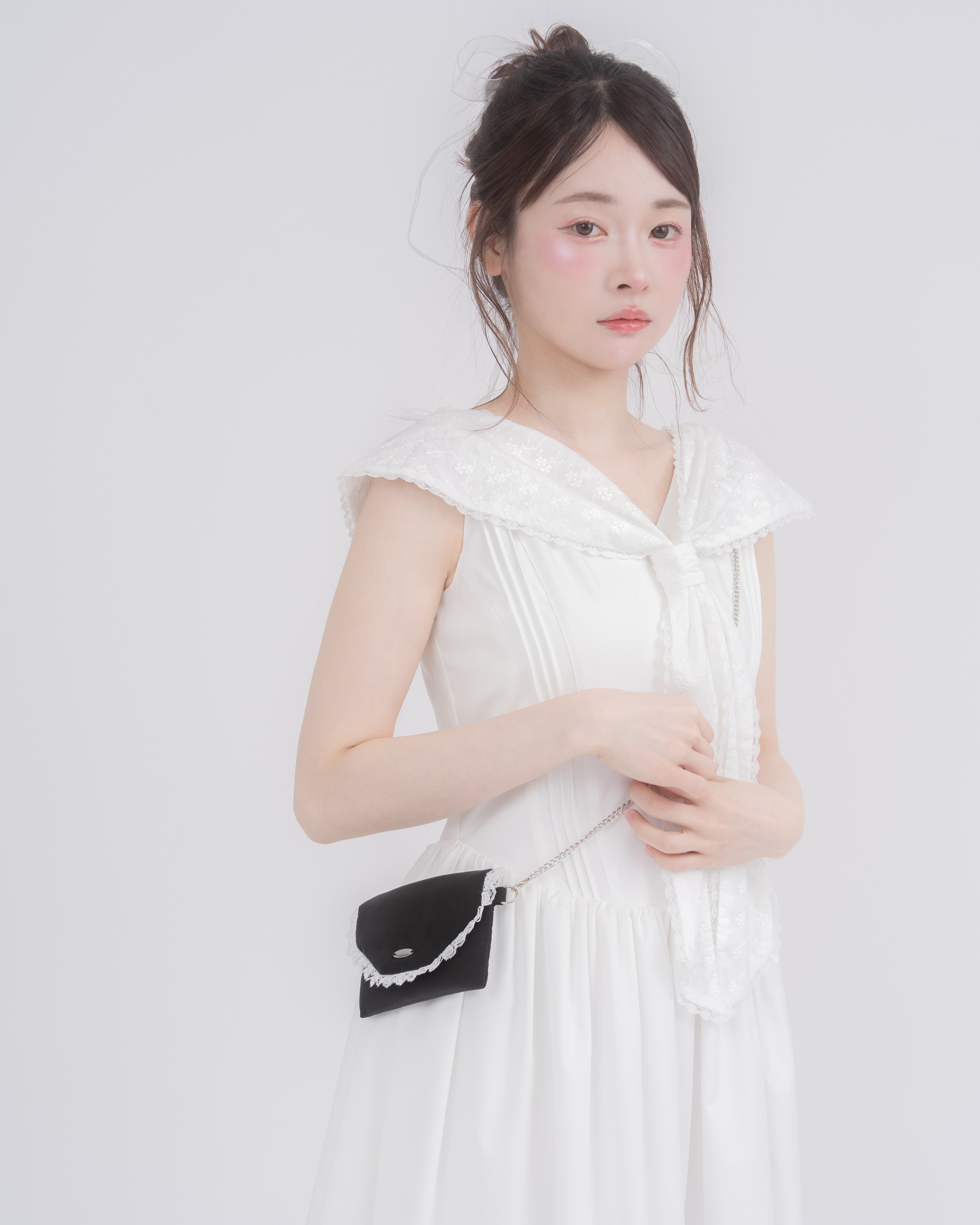 【一部予約】チェーンレースミニポシェット