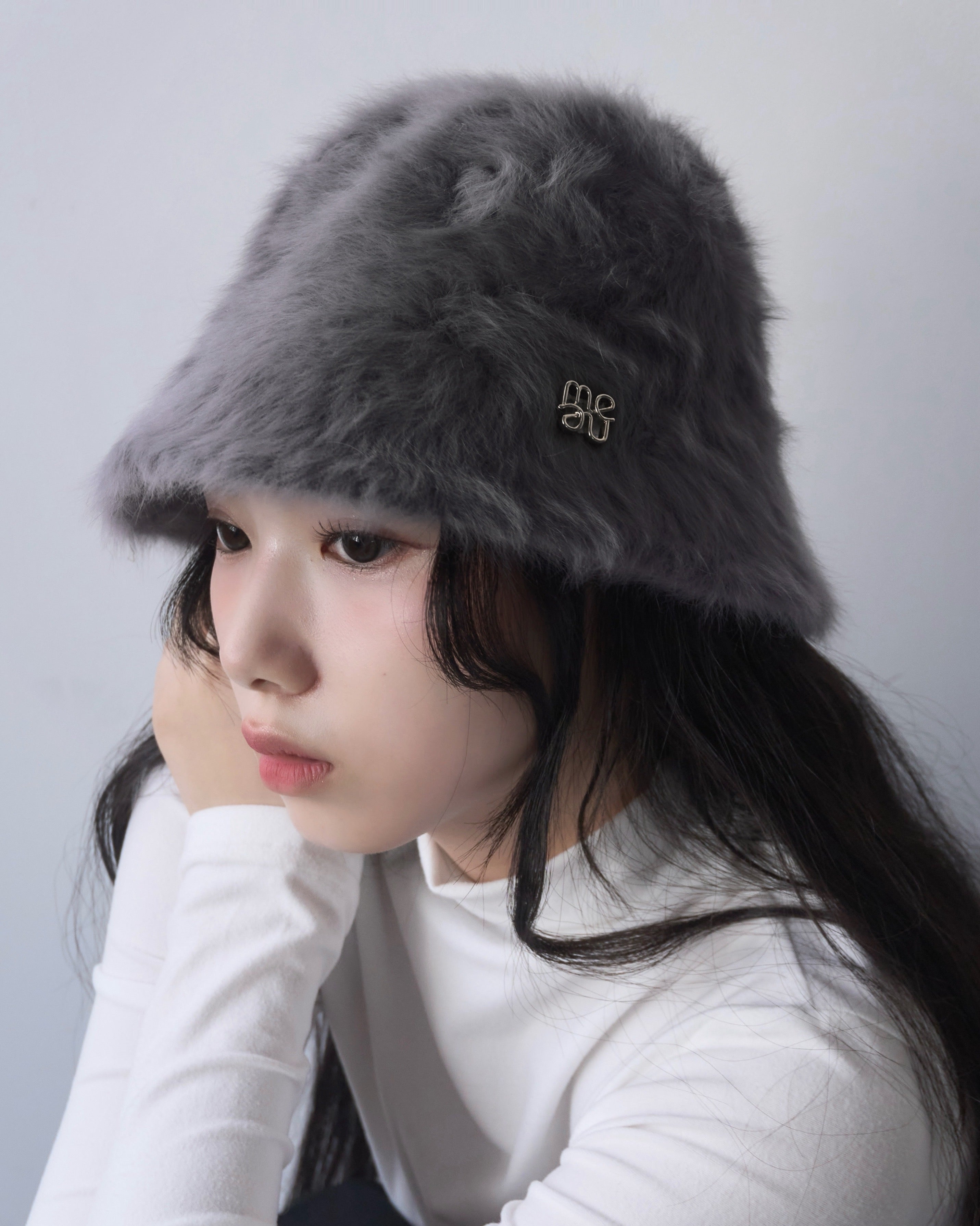 fur bucket hat