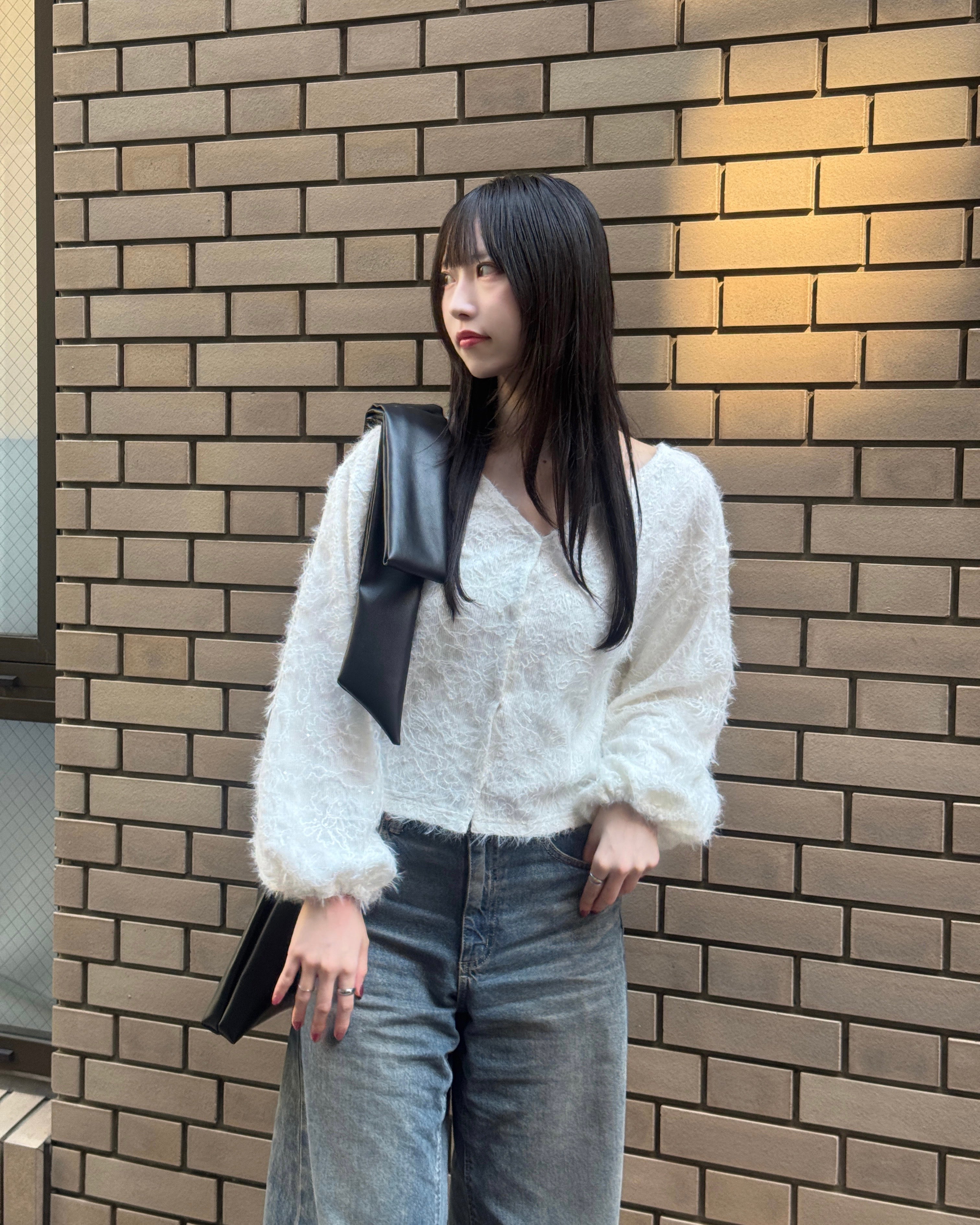 A4合皮リボントートバッグ