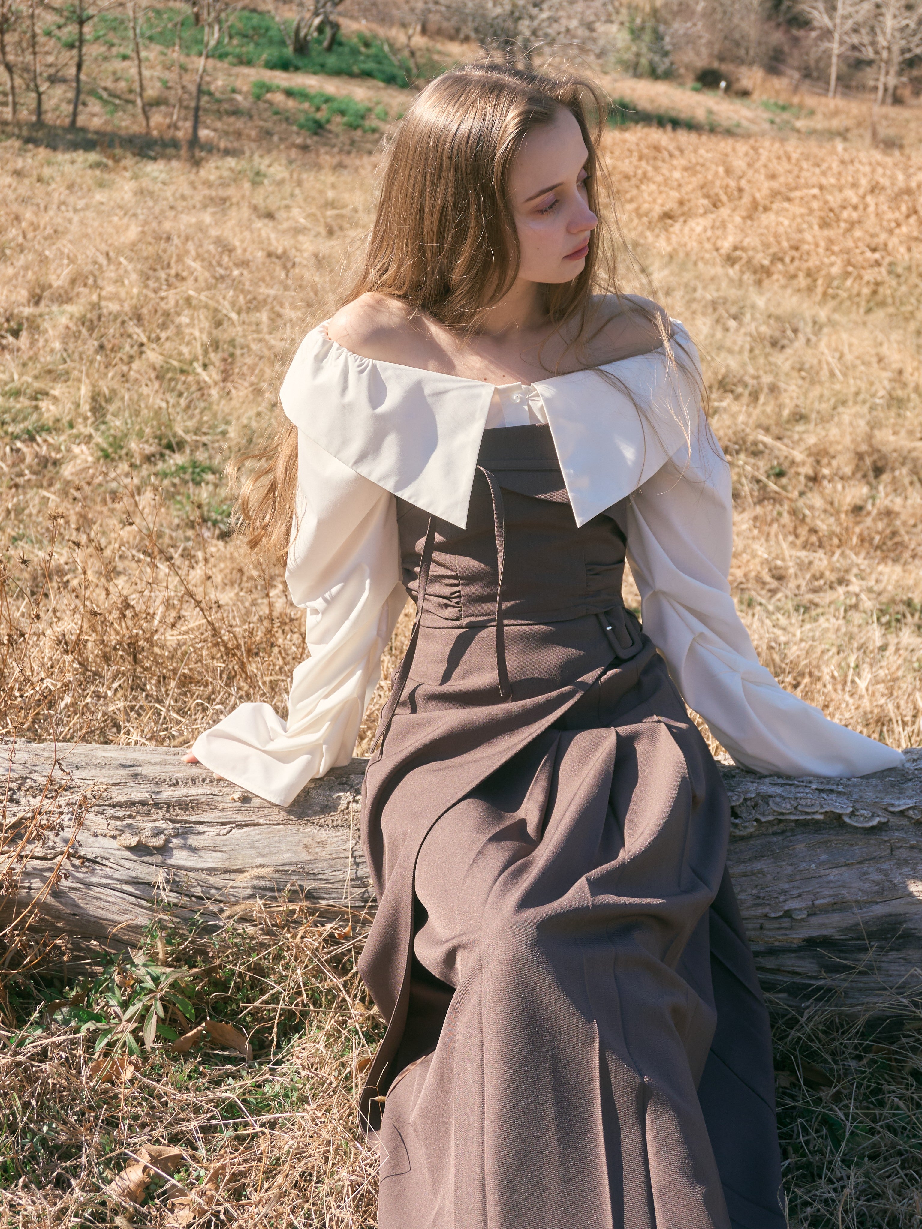 ビスチェプリーツスカートセットアップ