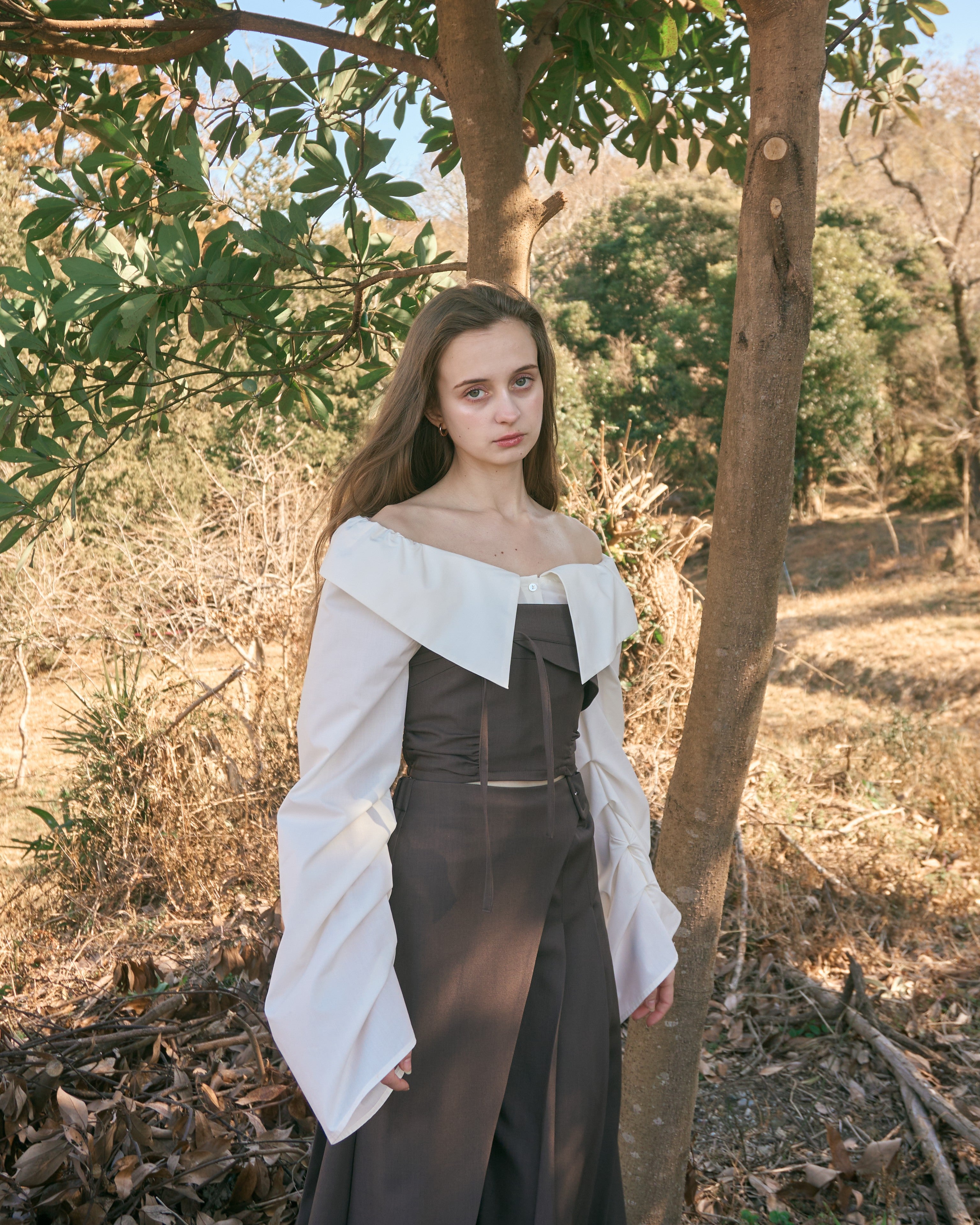 ビスチェプリーツスカートセットアップ