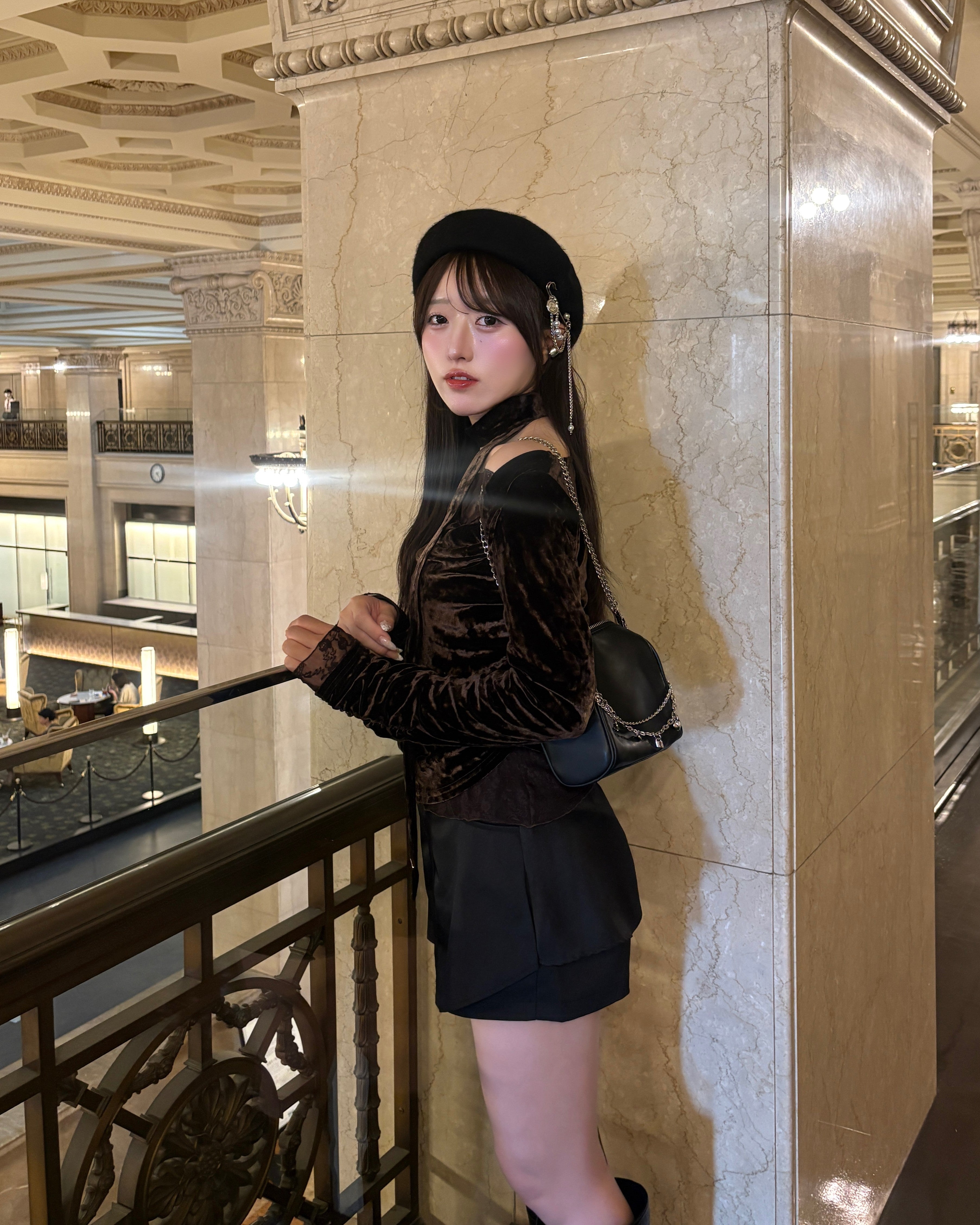 ‘’M‘’チャームAラインショートパンツ