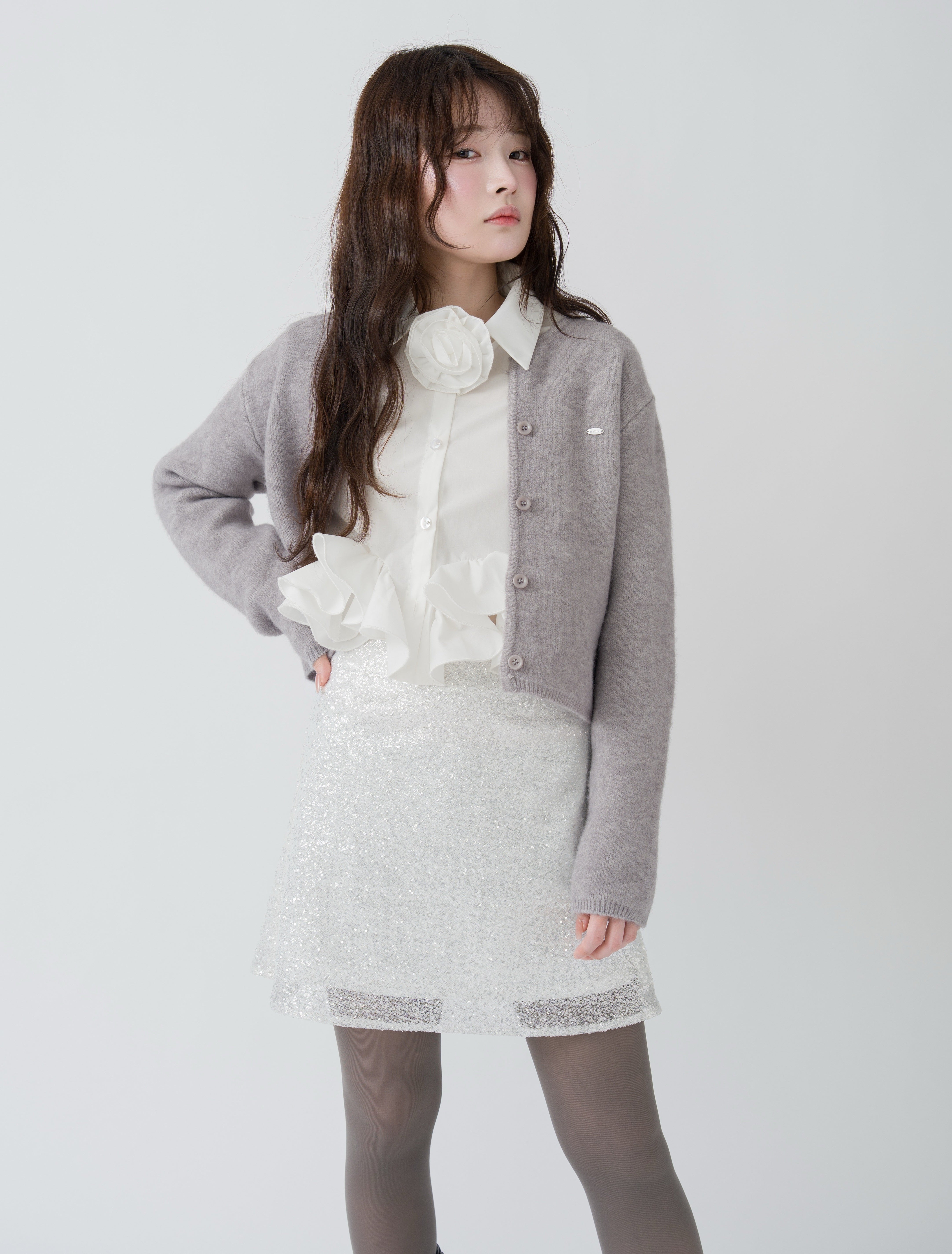 スパンコールミニスカート