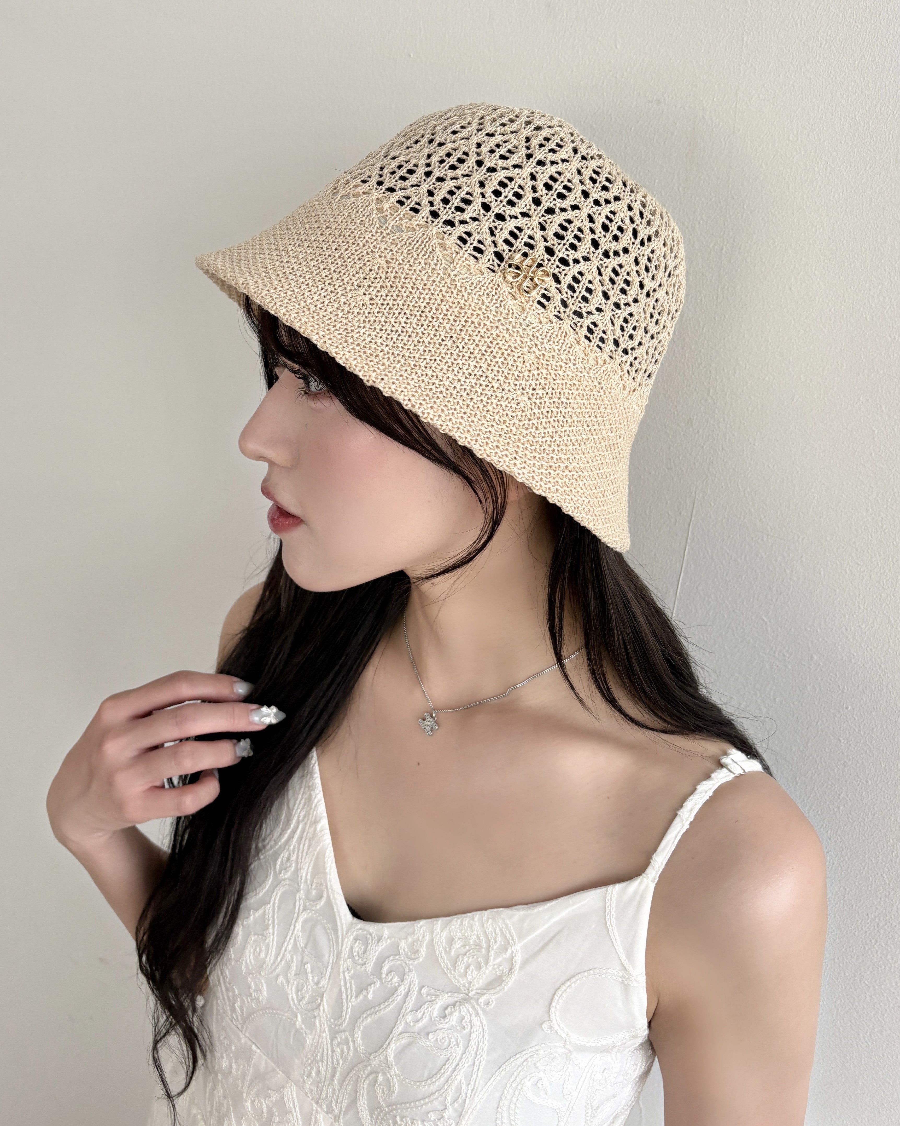 Logo Point Straw Hat
