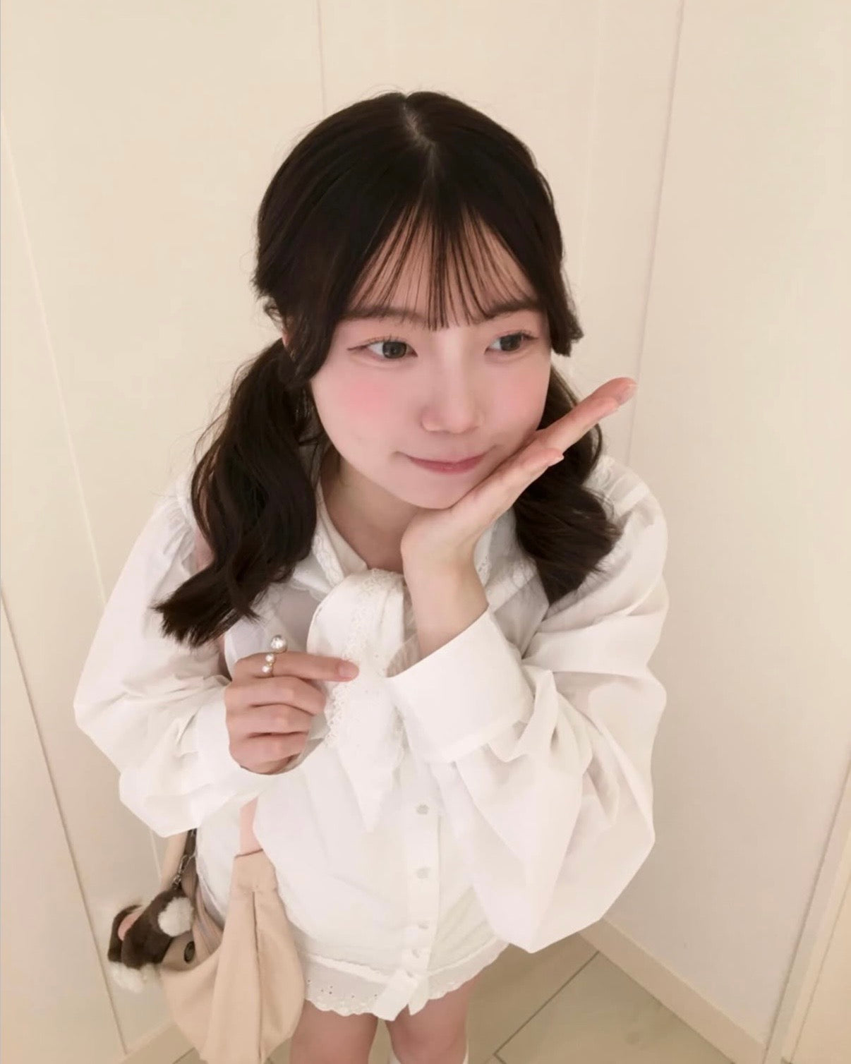 セーラーカラーシャツワンピース