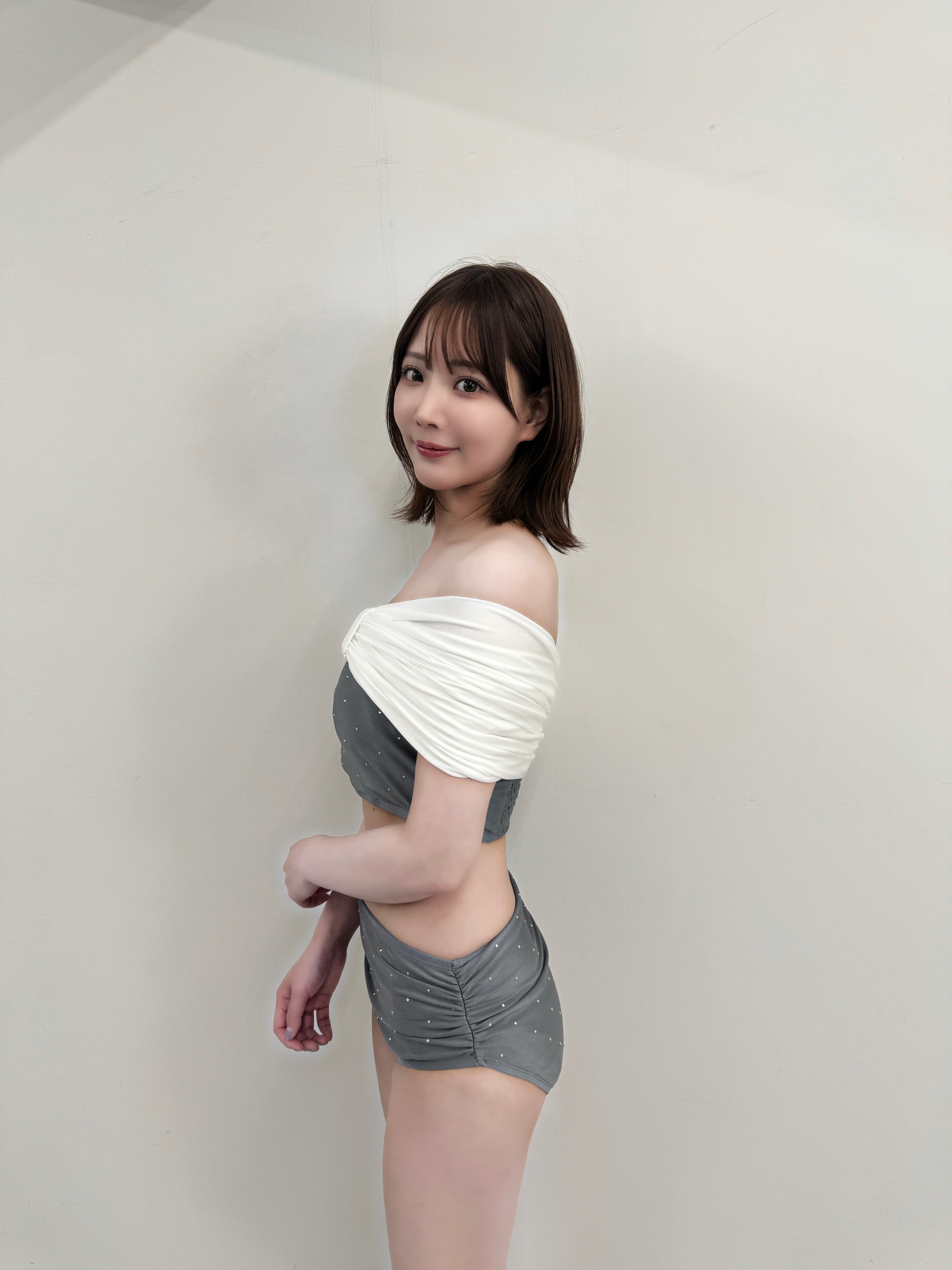 【予約】2wayビジューリボン水着