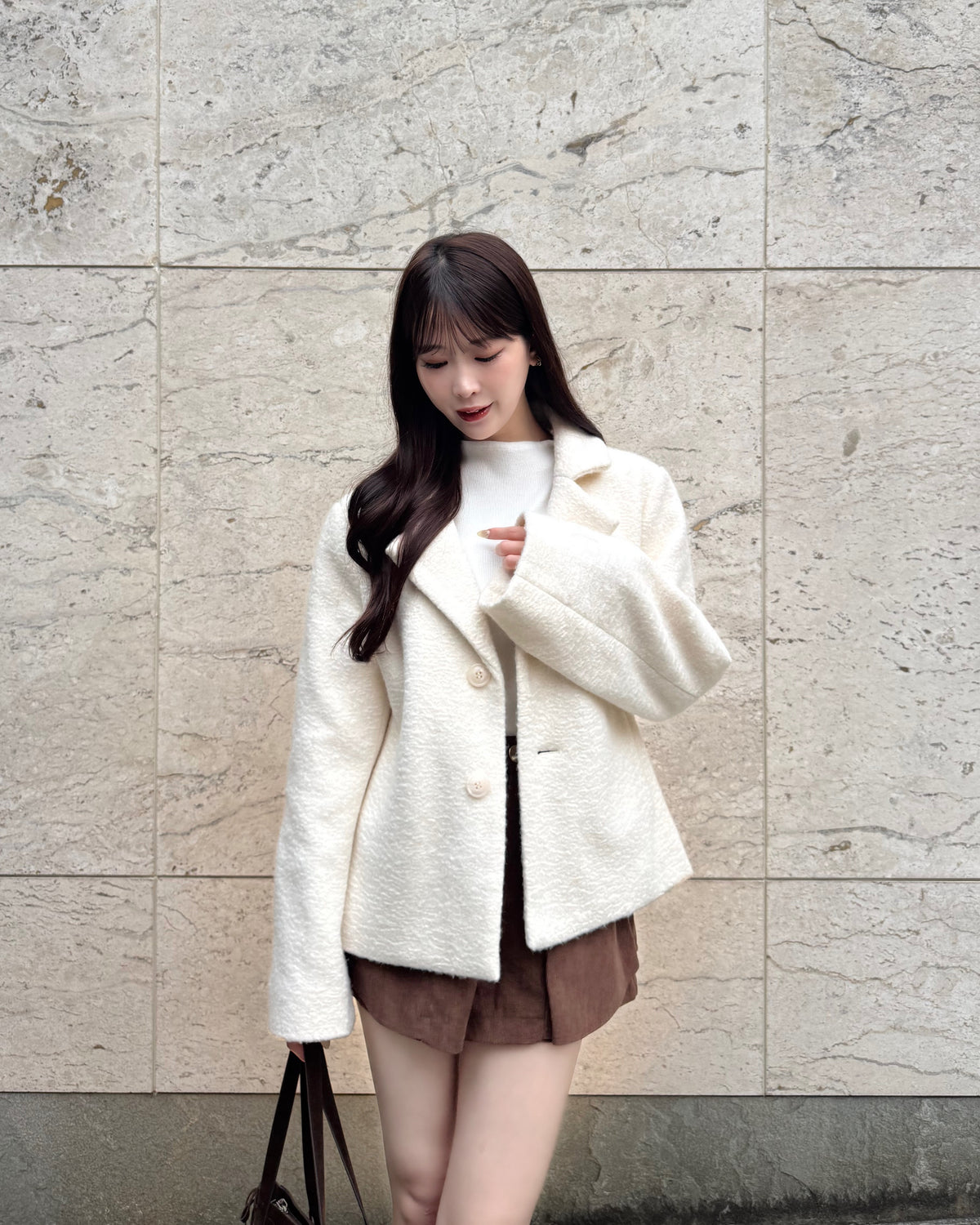 model:164cm/レース襟なし