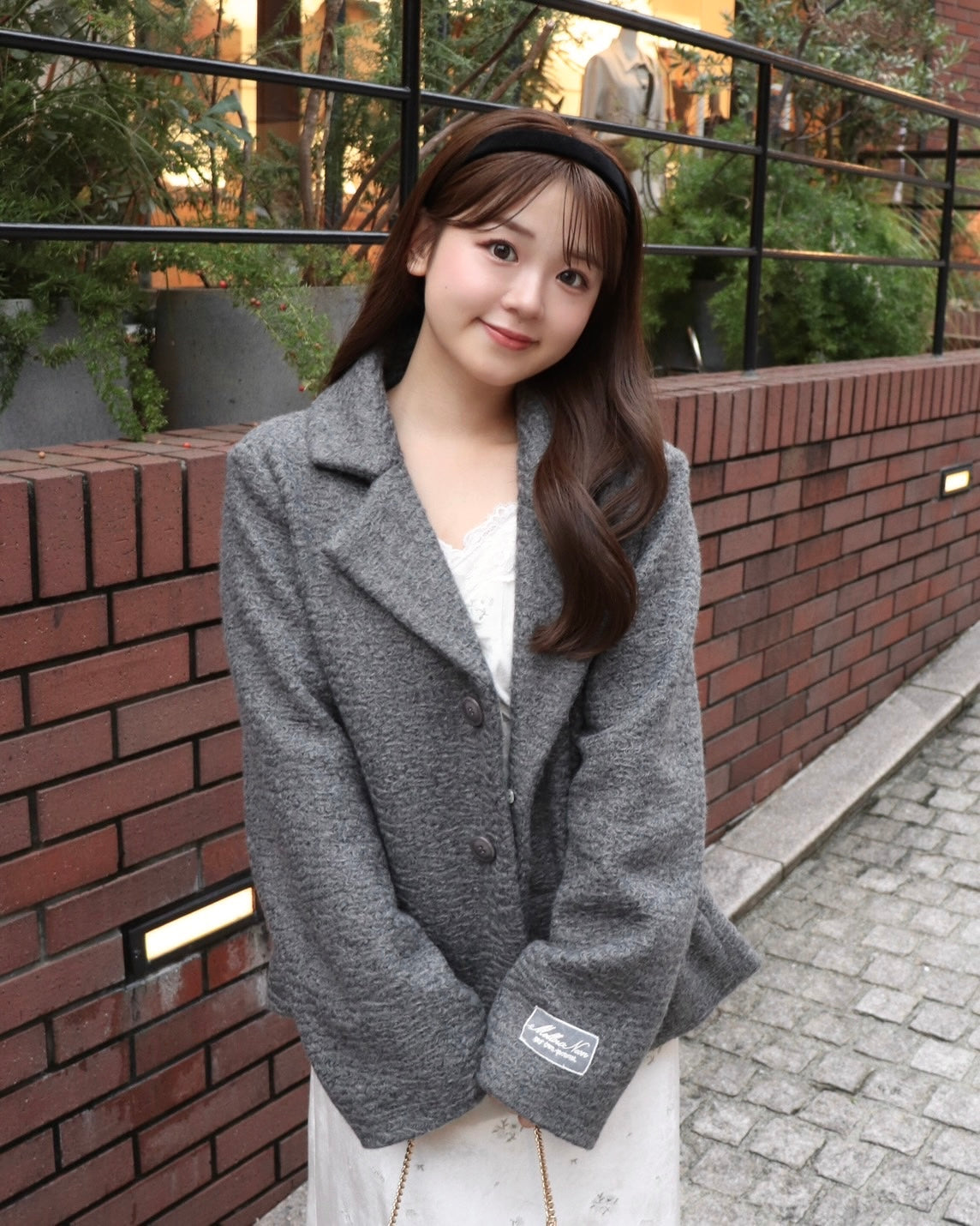 model:150cm/レース襟なし