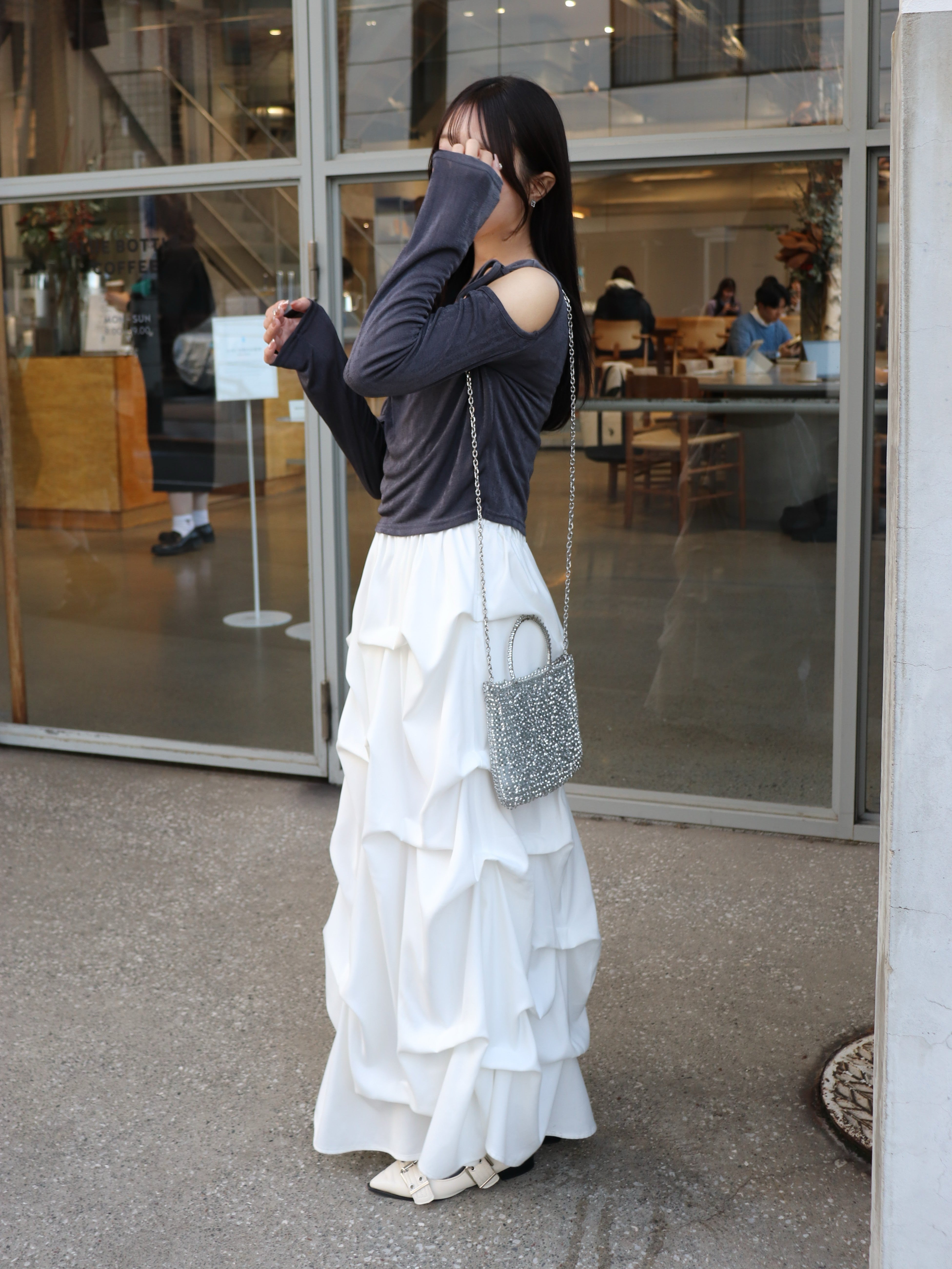 ランダムタックスカート