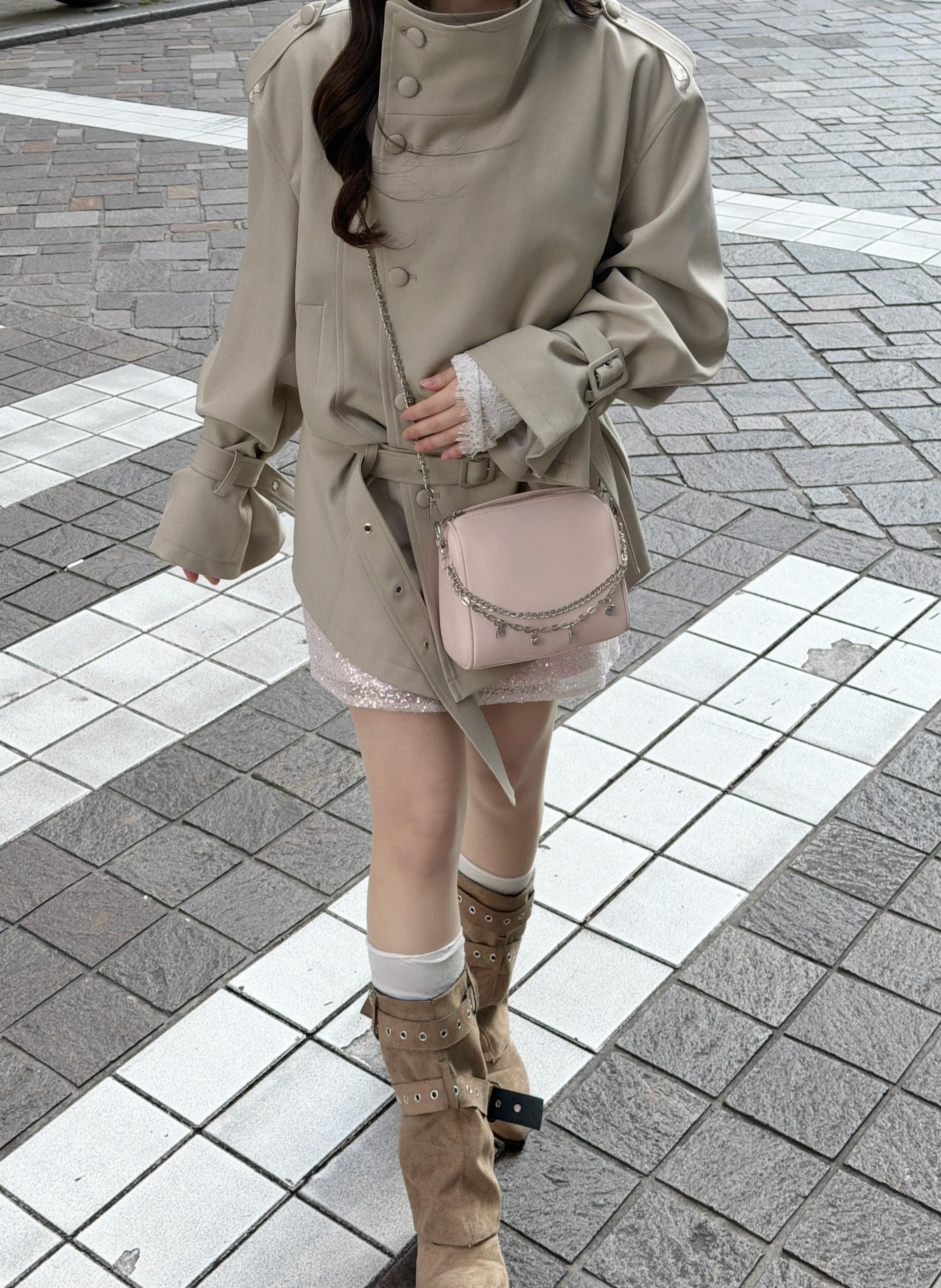 マルチウェイダブルチャームバッグ