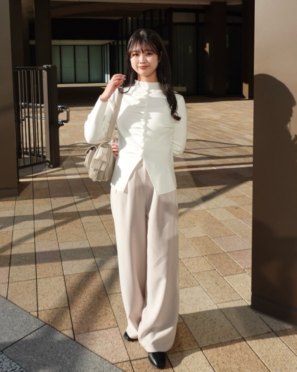 model:154cm/ホワイト