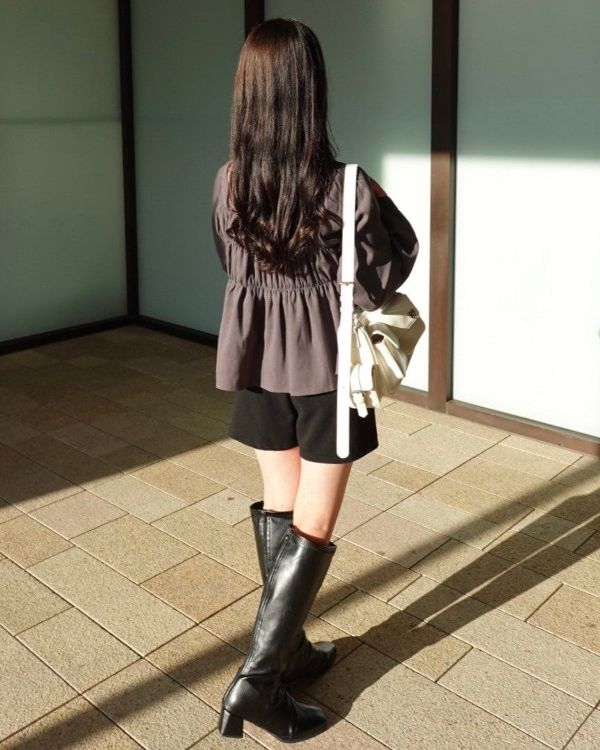 model:154cm/グレー