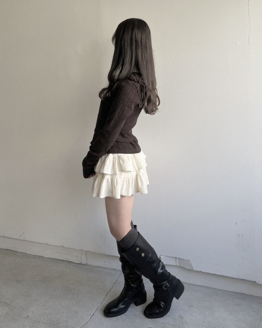 model:154cm/ブラウン