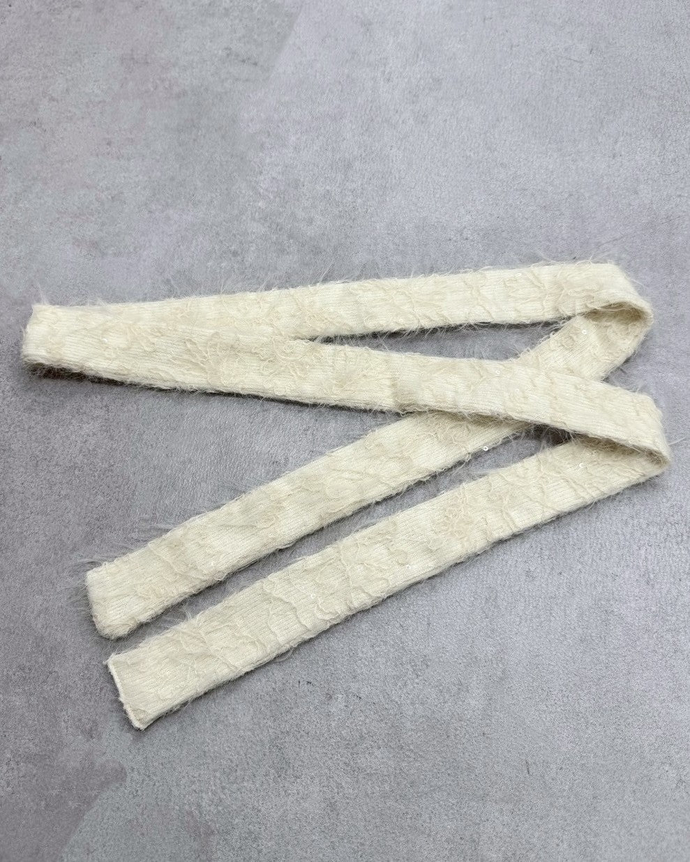 チョーカーセット2wayラメレースニットカーディガン