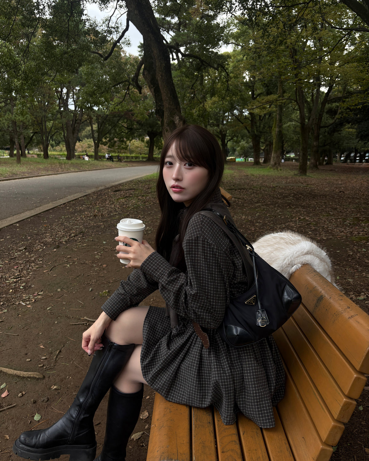 model:157cm/カーキ