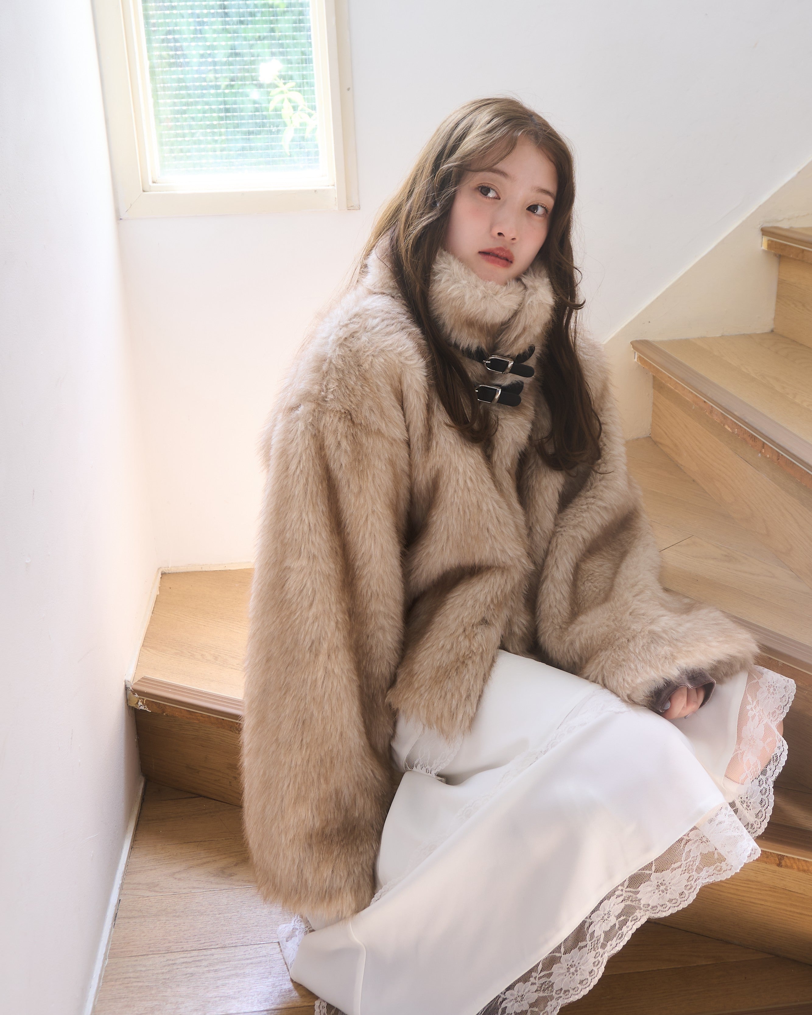 2wayベルトファーコート｜MELLOWNEON (メロウネオン) 公式サイト