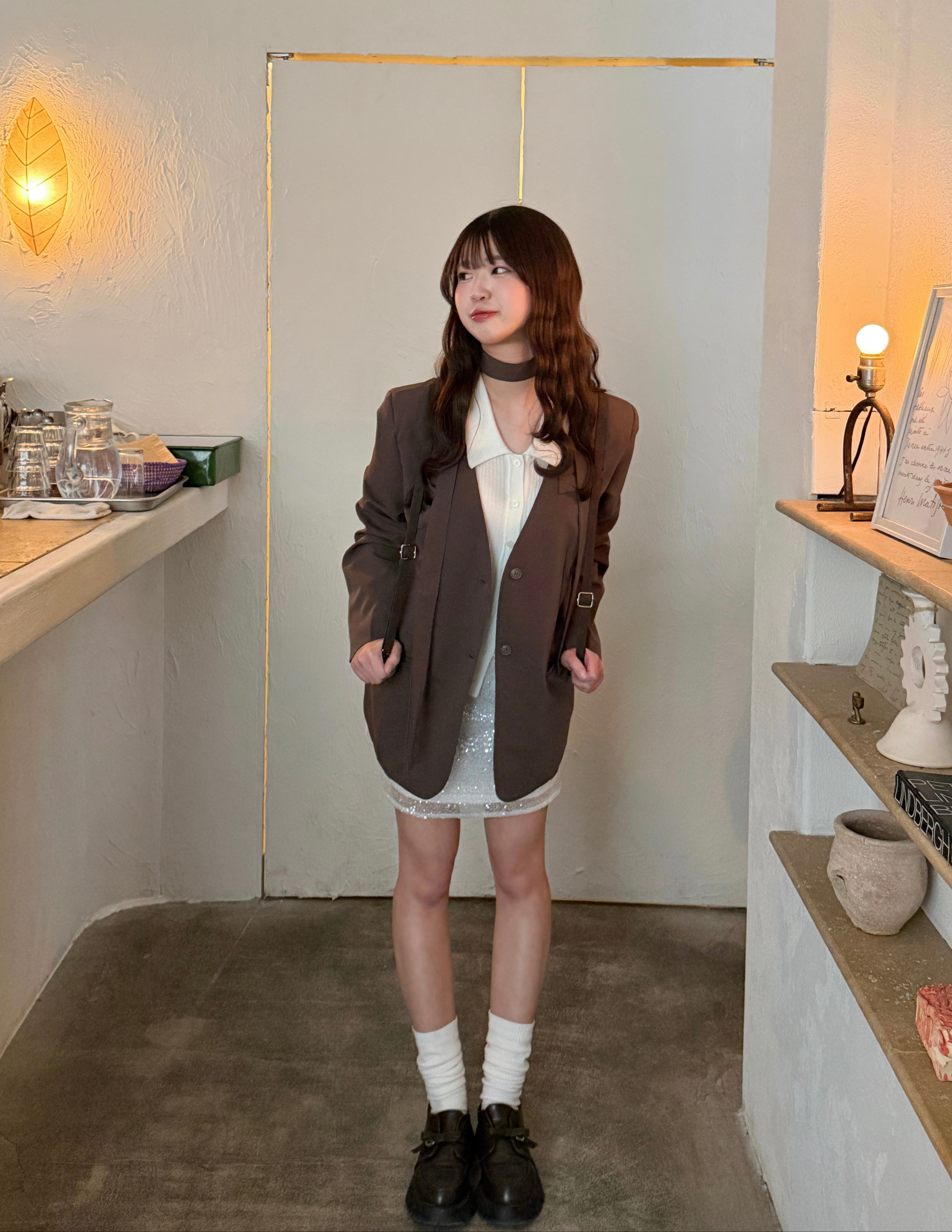 スパンコールミニスカート