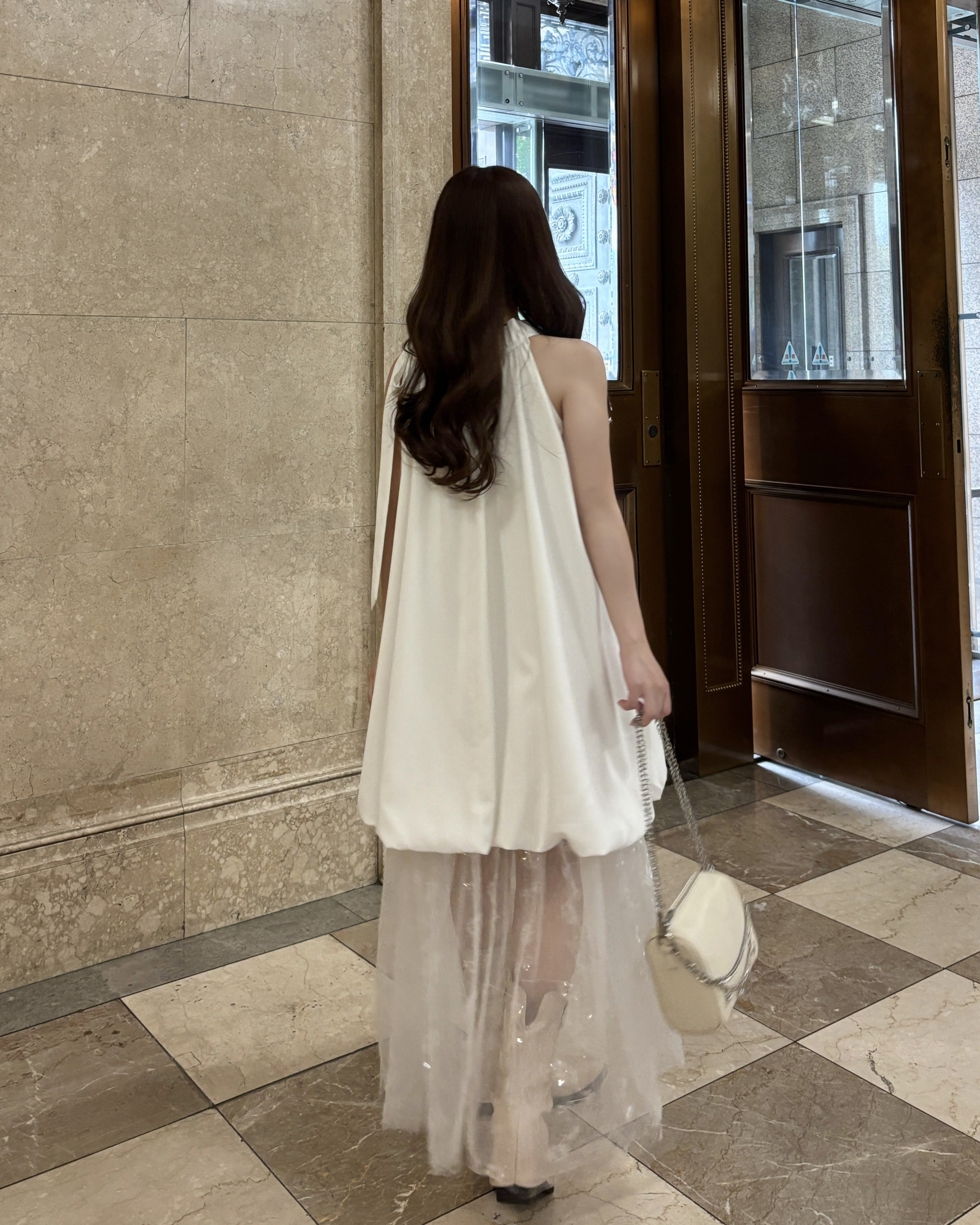 【予約】マルチウェイホルターネックワンピース