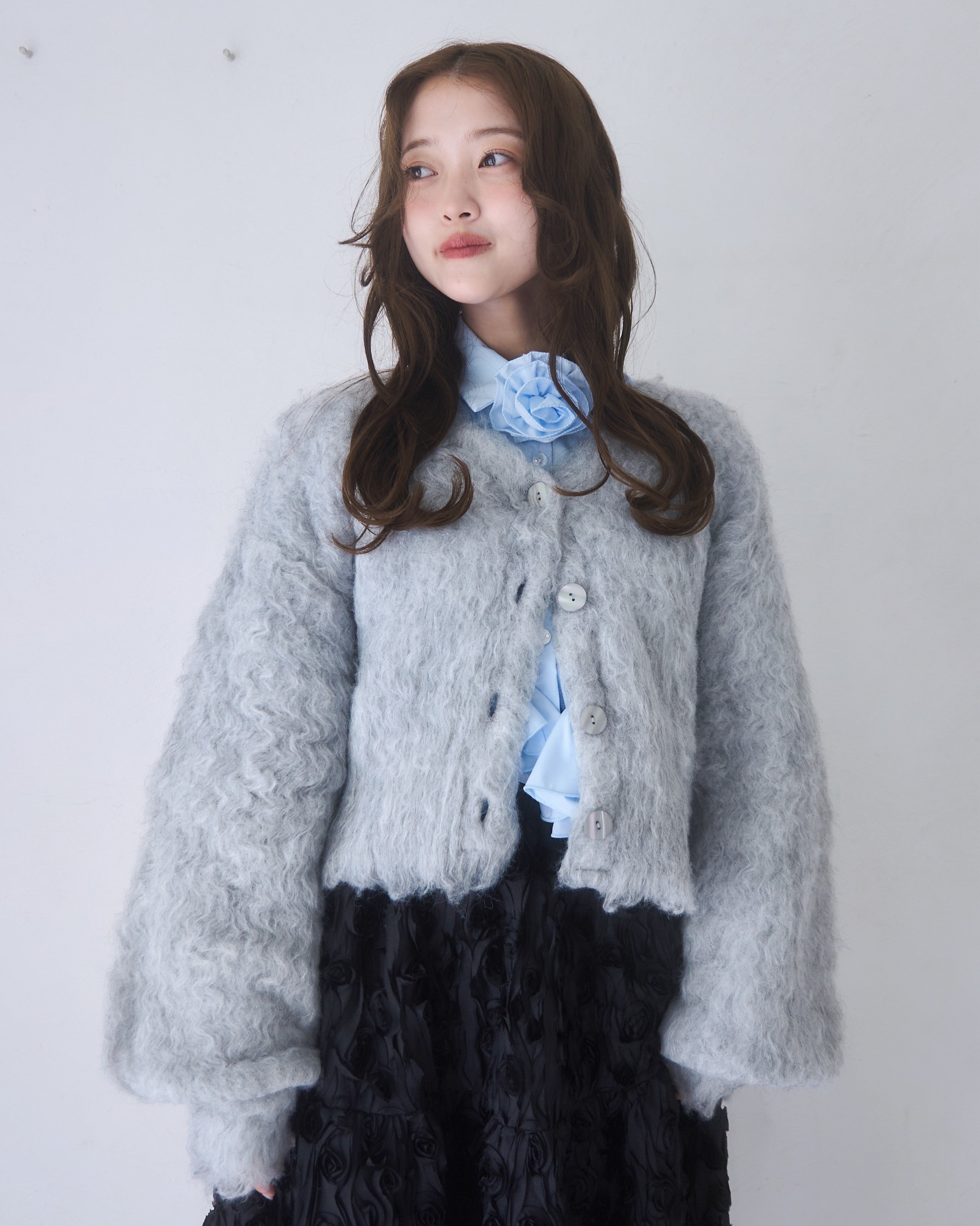 シャギーニットカーディガン｜MELLOWNEON (メロウネオン) 公式サイト