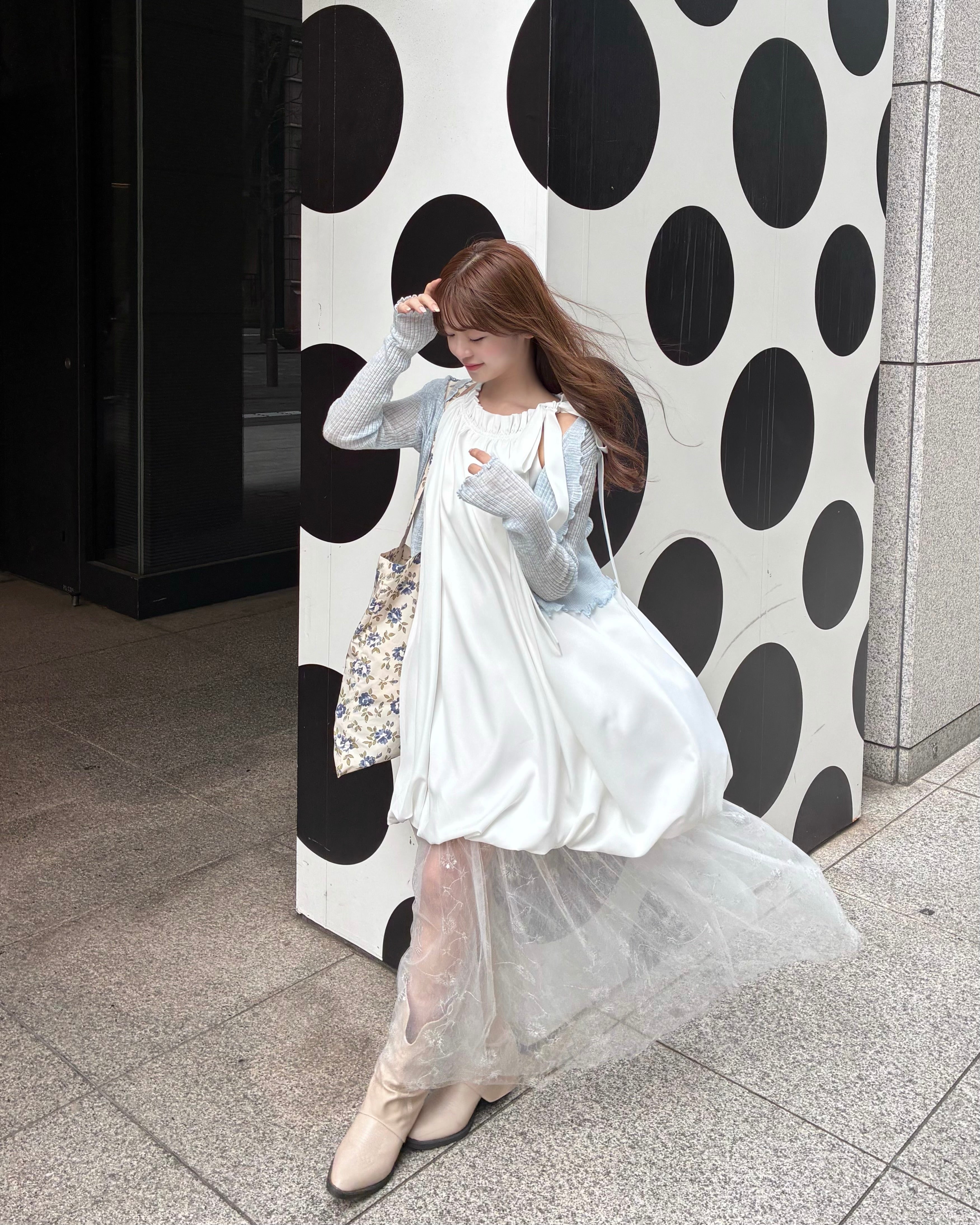 【予約】マルチウェイホルターネックワンピース