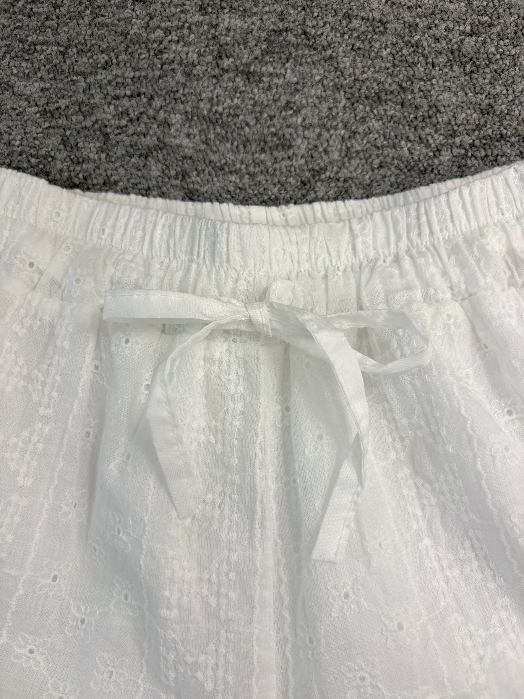 コットンレースショートパンツ