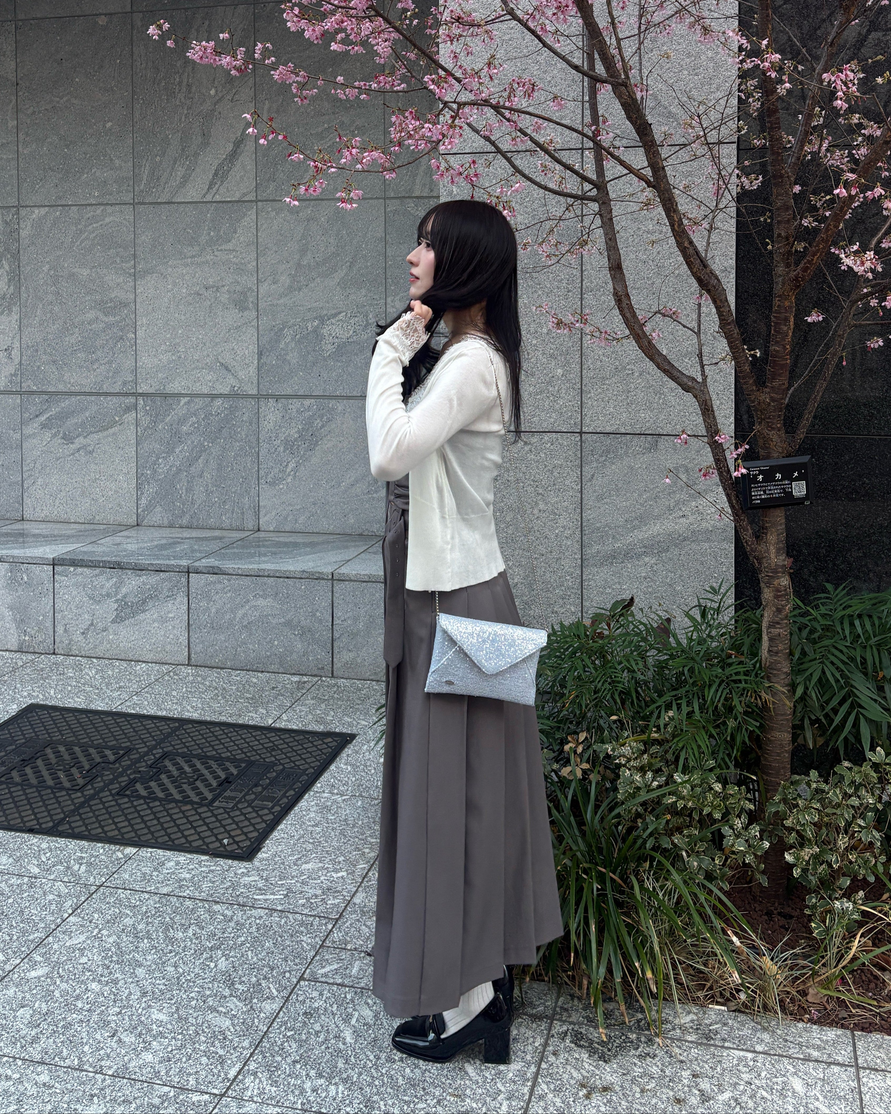 ビスチェプリーツスカートセットアップ