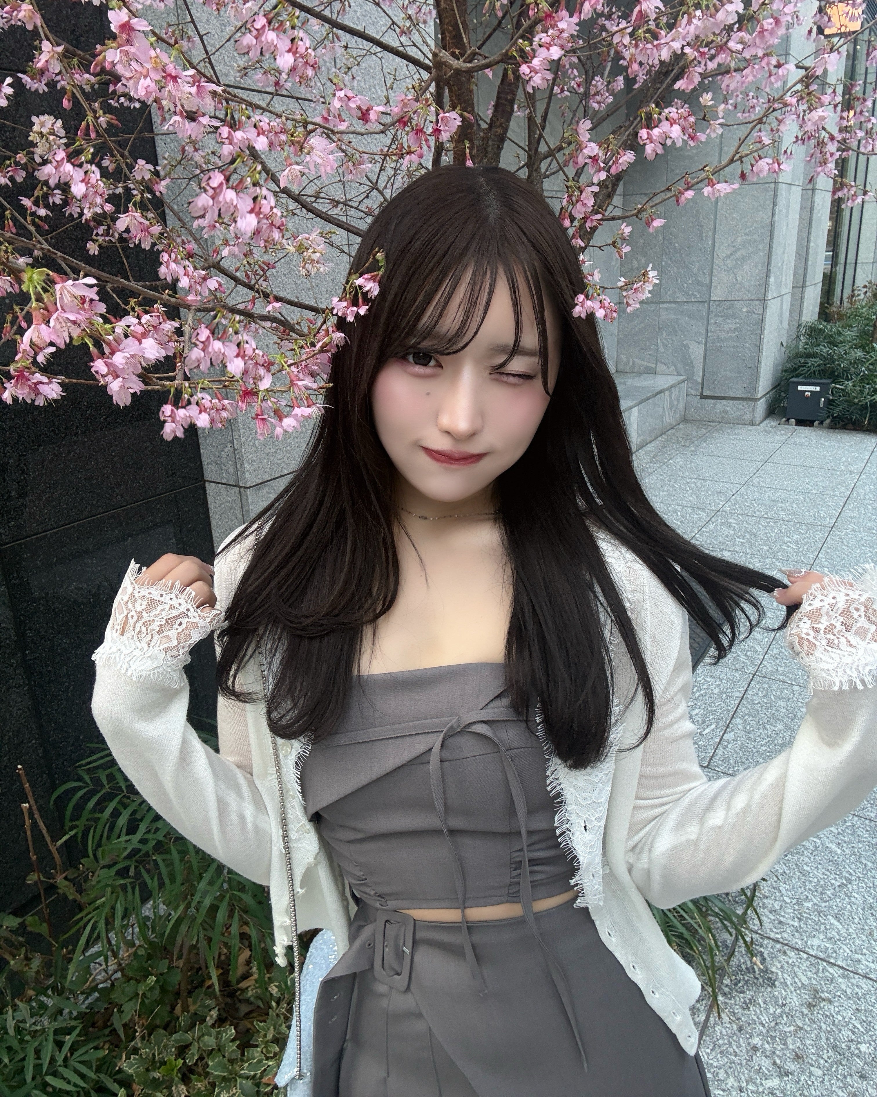 ビスチェプリーツスカートセットアップ