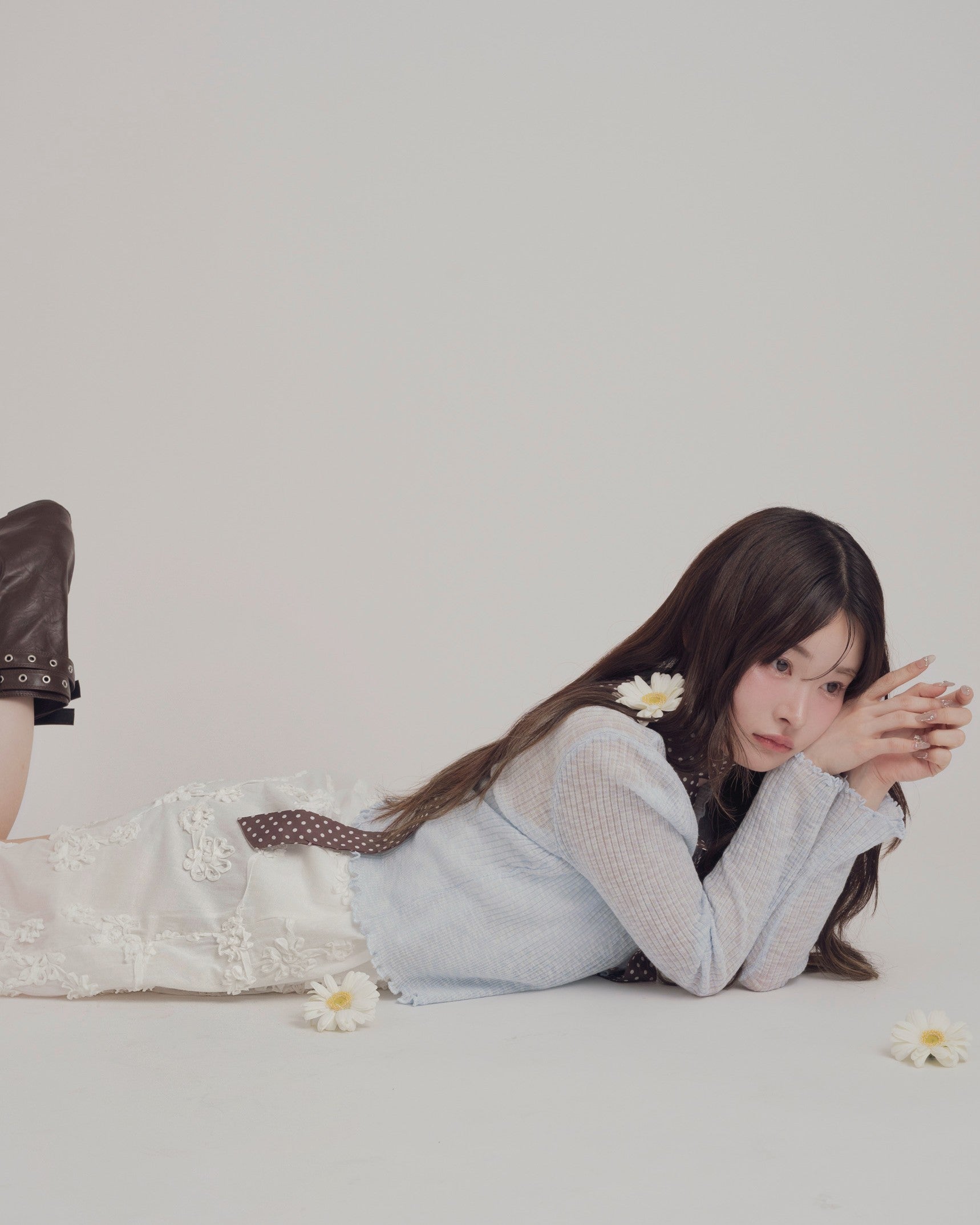 2way立体フラワースカート