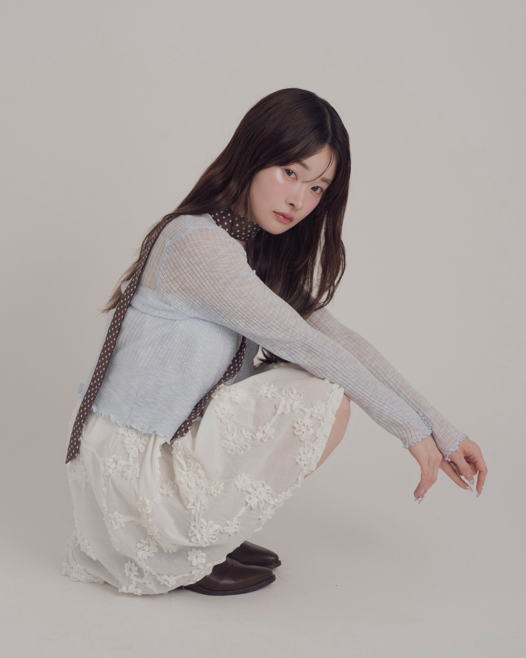 2way立体フラワースカート
